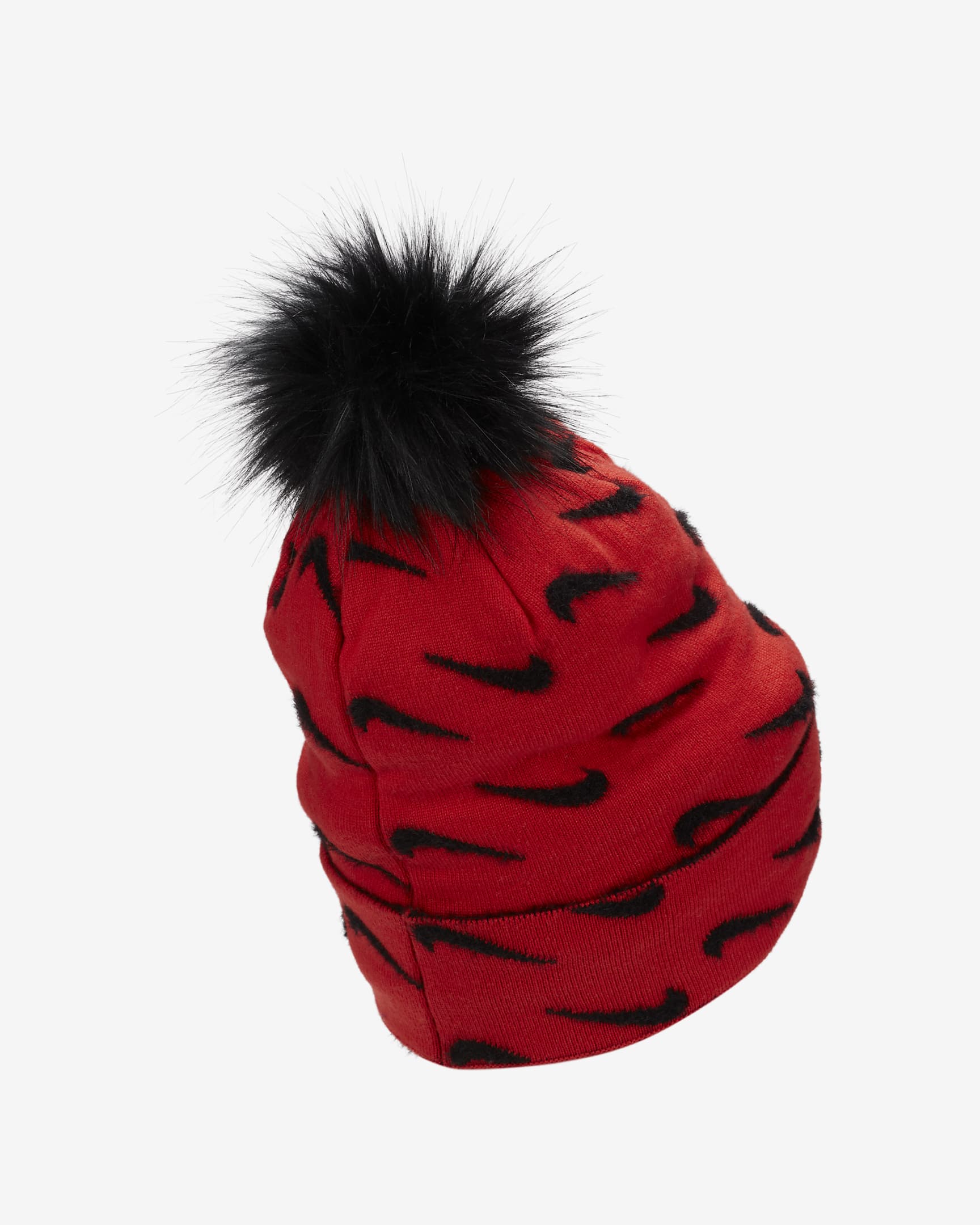 Nike Peak Kids' Pom Beanie - Picante Red