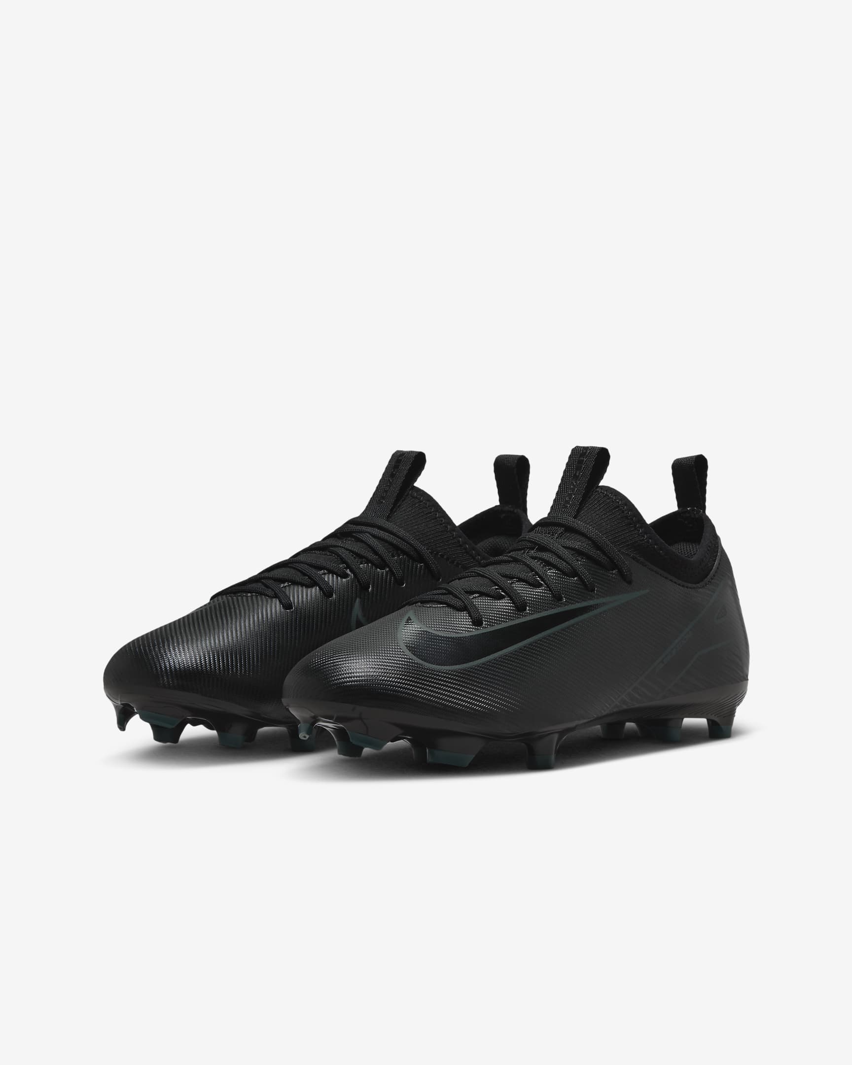 Scarpa da calcio a taglio basso MG Nike Jr. Mercurial Vapor 16 Academy – Bambino/a e ragazzo/a - Nero/Deep Jungle/Nero