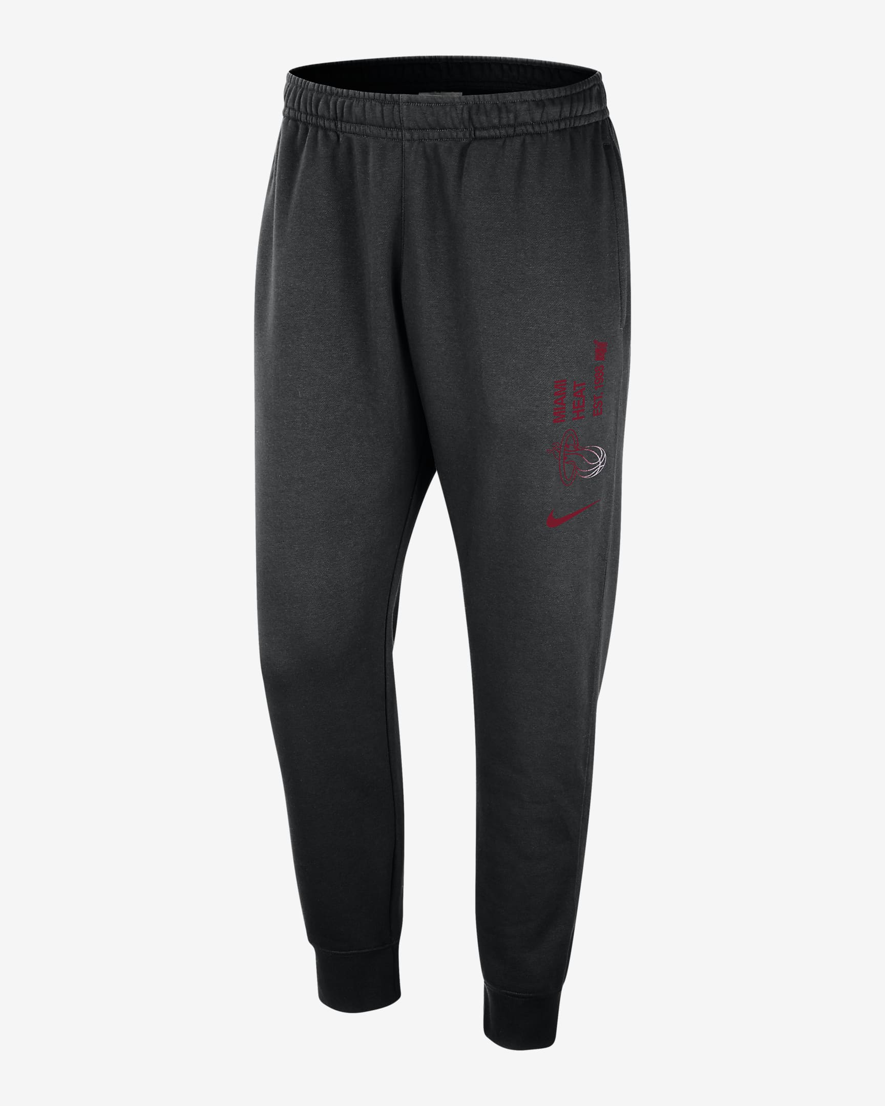 Miami Heat Club Courtside Nike NBA-joggers til mænd - sort