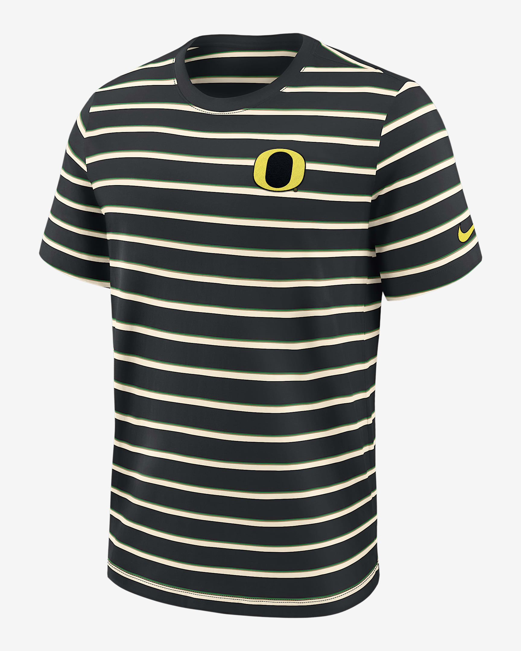 Oregon Athletic Prep Legacy Summit Stripe Men's Nike College T-Shirt - Black