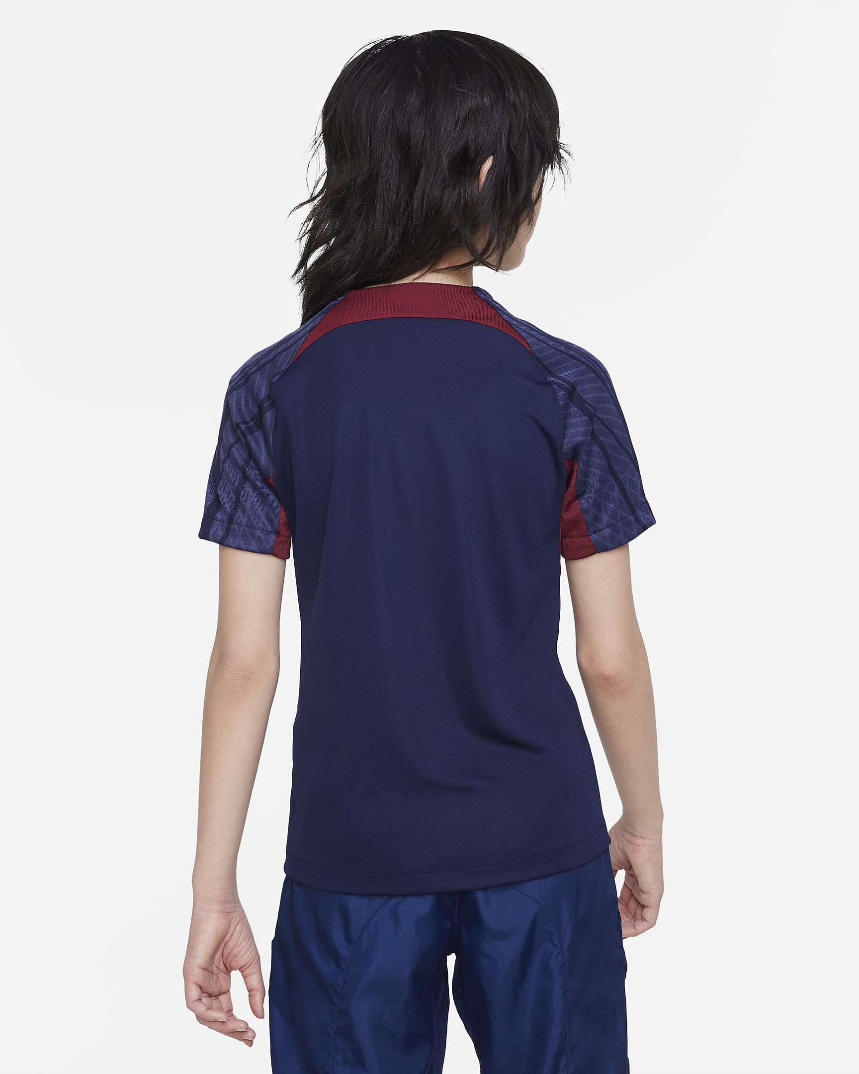 Paris Saint-Germain Strike Older Kids' Nike Dri-FIT Knit Football Top ...