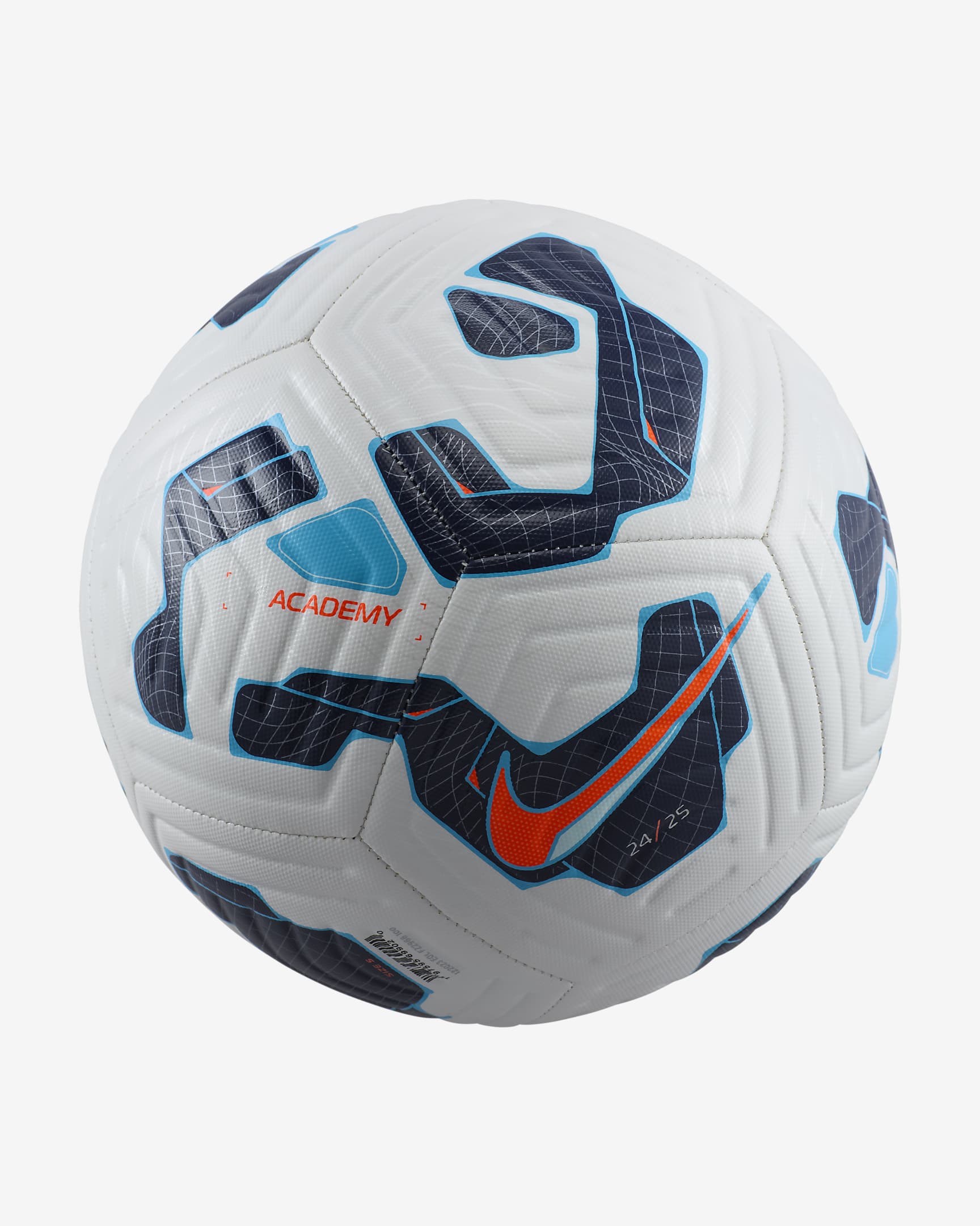 Balón de fútbol Nike Academy - Blanco/Azul oscuro/Hipercarmesí