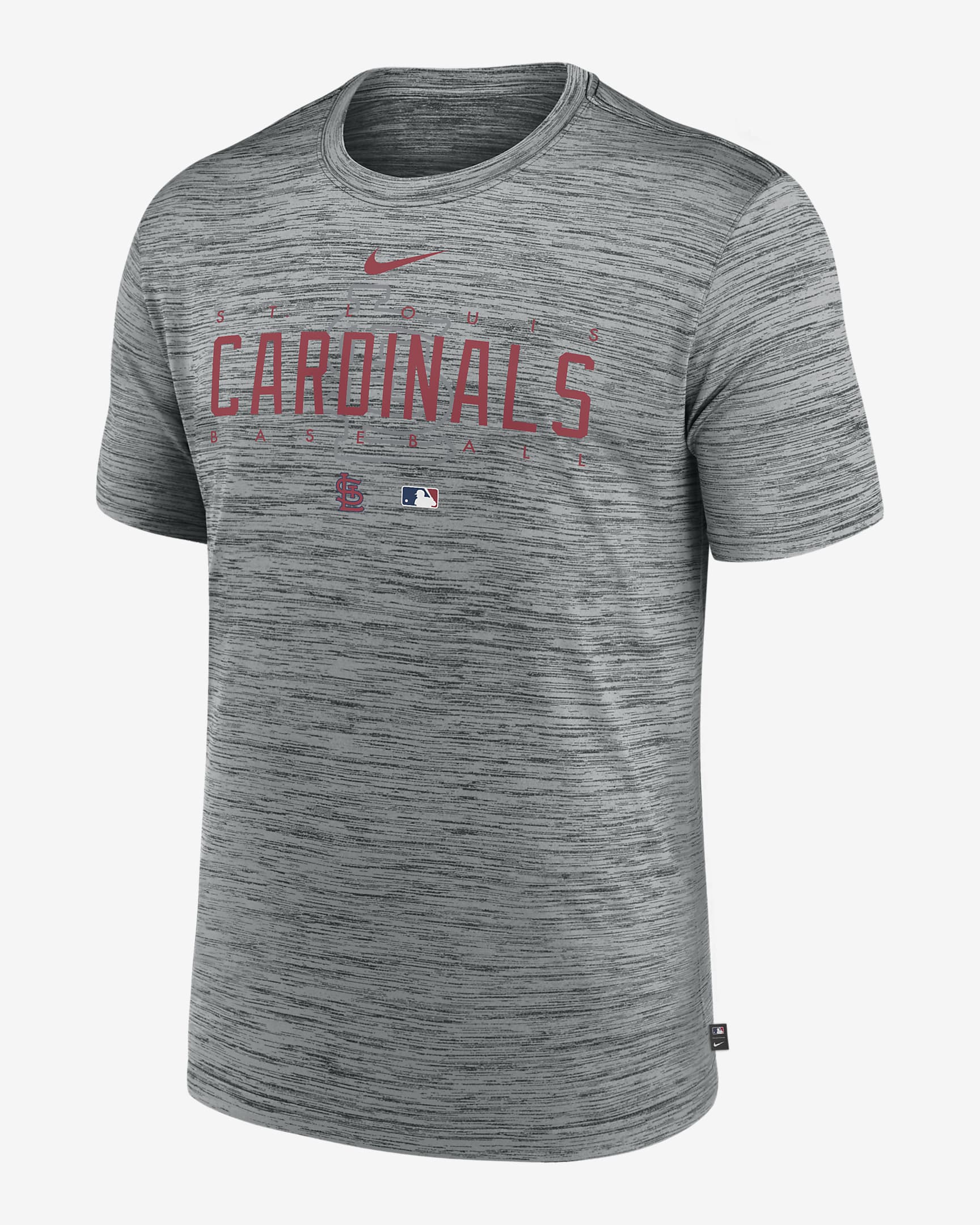 Nike Dri-FIT Velocity Practice (MLB St. Louis Cardinals) Men's T-Shirt ...