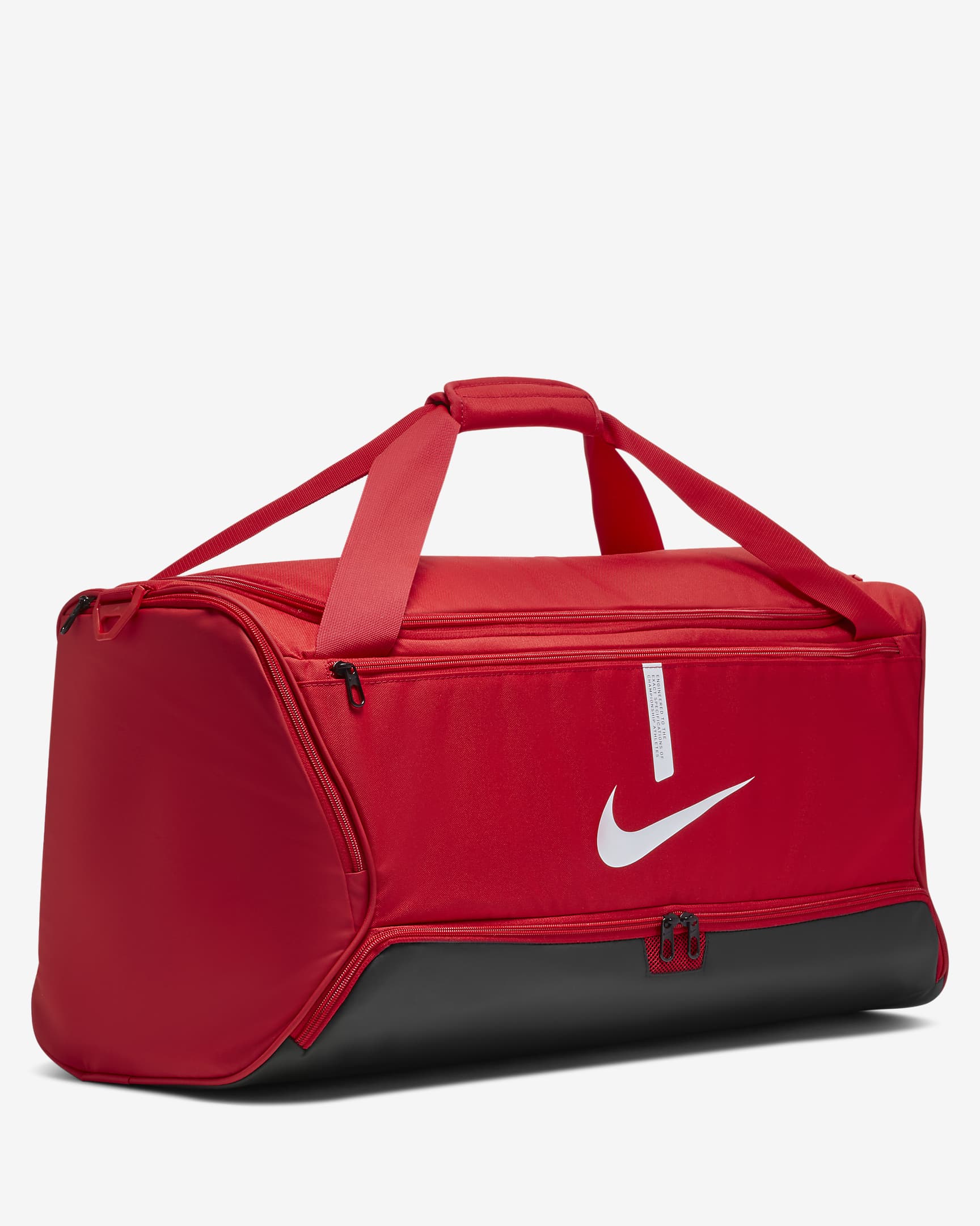 Borsone medio da calcio Nike Academy Team (60 L) - University Red/Nero/Bianco