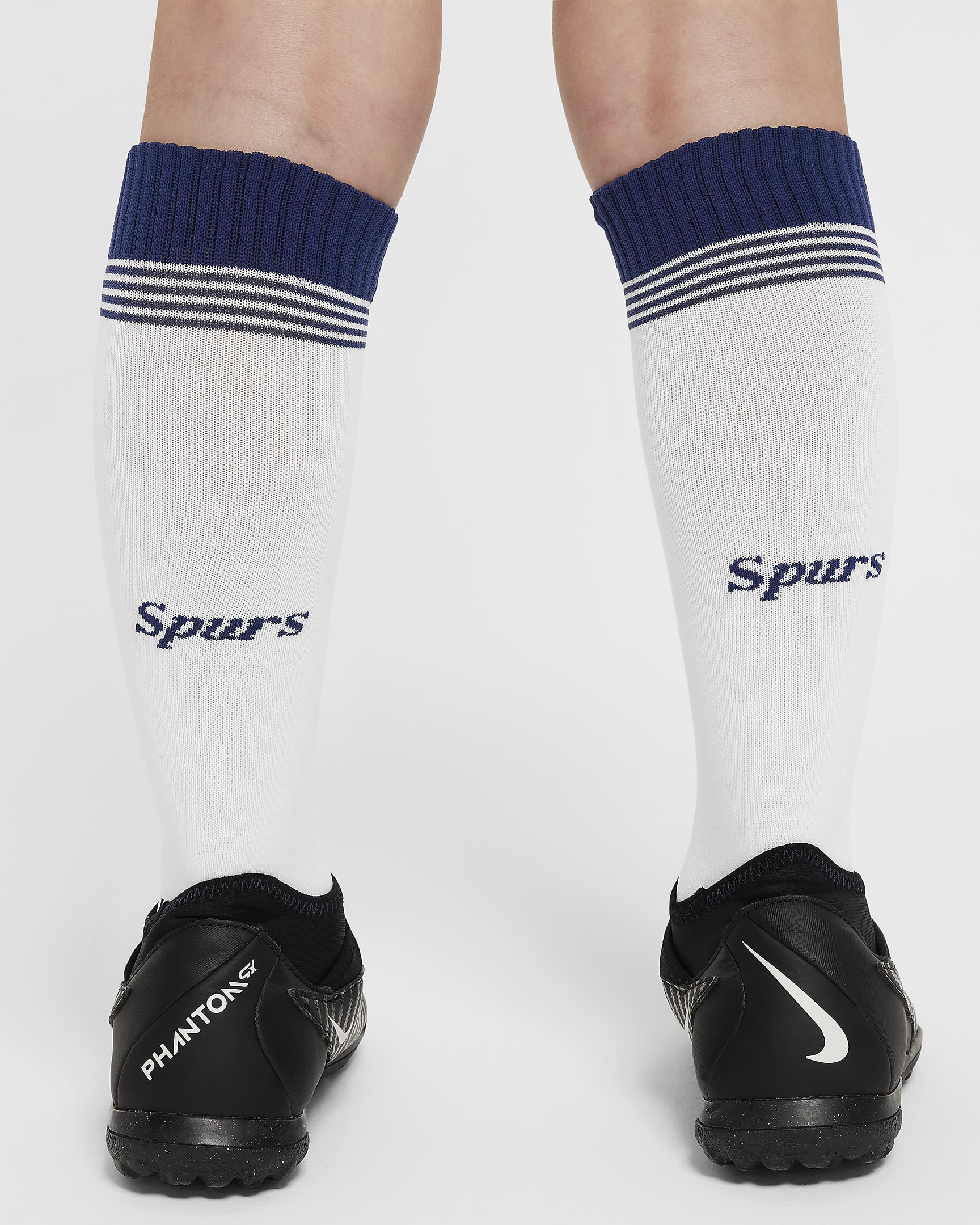 Tottenham Hotspur 2024/25 Stadium Home Younger Kids' Nike Football Replica 3-Piece Kit - White/Binary Blue/Binary Blue