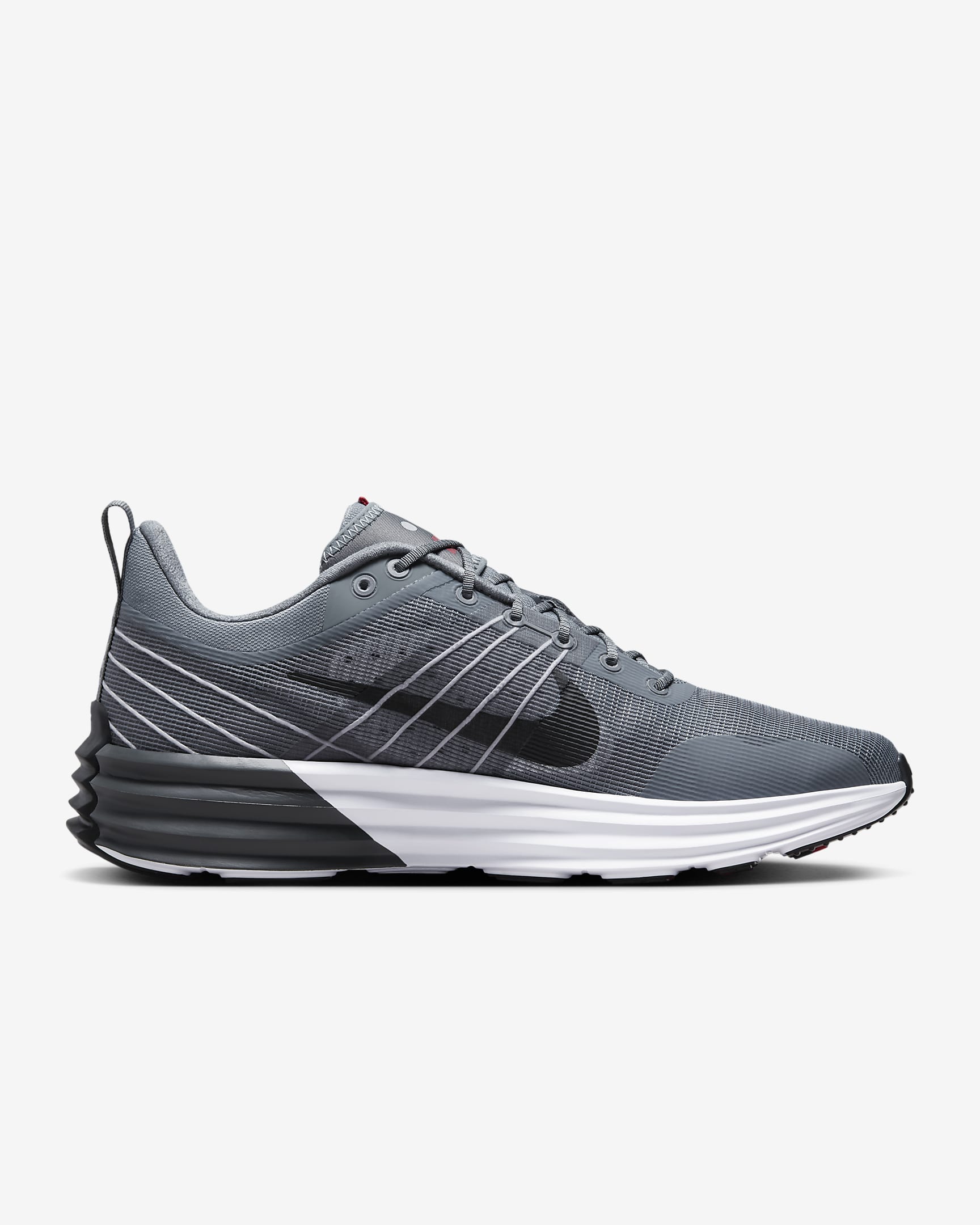 Nike Lunar Roam Men's Shoes - Cool Grey/Wolf Grey/University Red/Anthracite