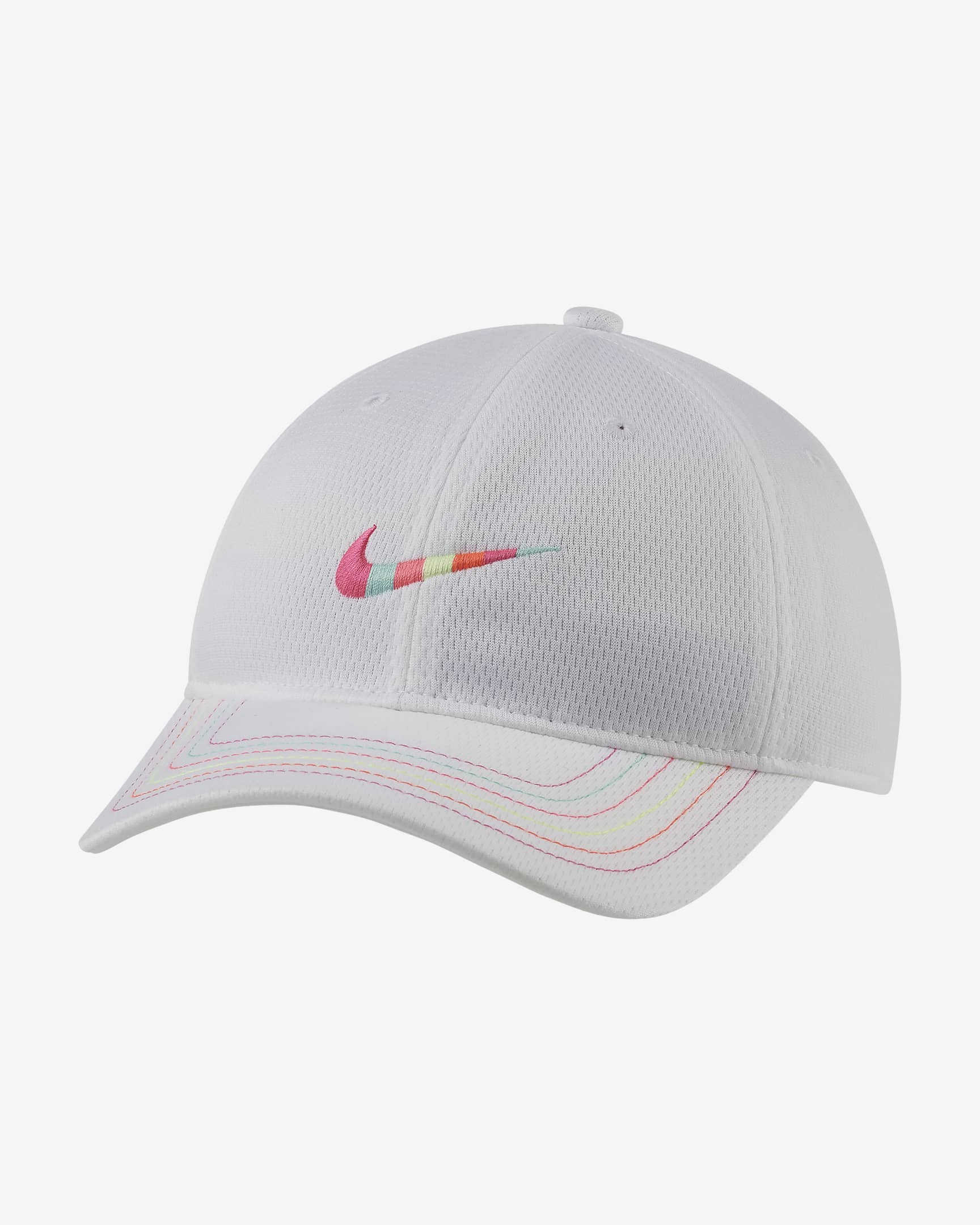 Nike Little Kids' Adjustable Hat - White