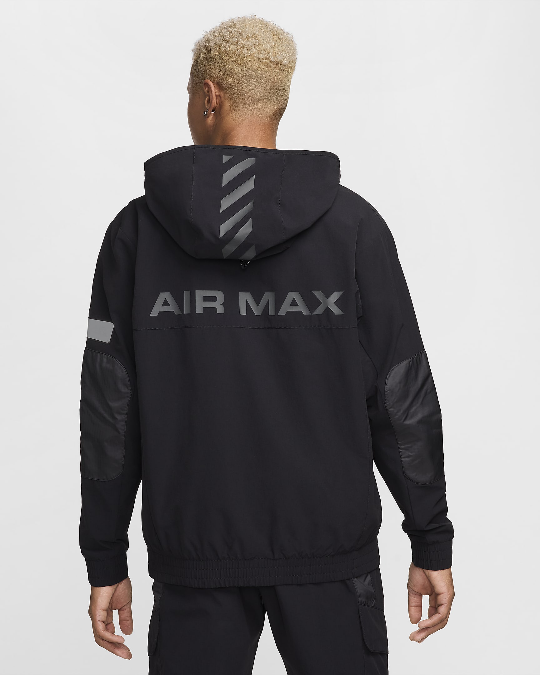 Veste tissée Nike Air Max pour Homme - Noir/Noir/Noir