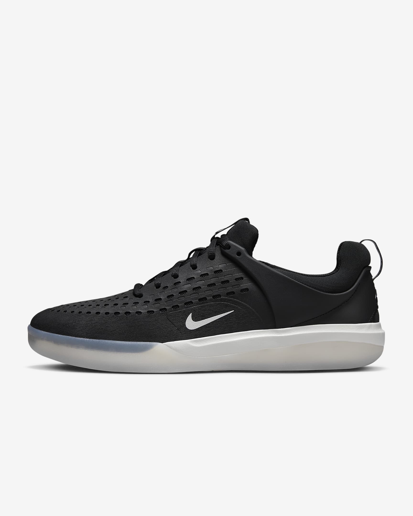 Tenis de skateboarding Nike SB Nyjah 3 - Negro/Negro/Blanco cumbre/Blanco