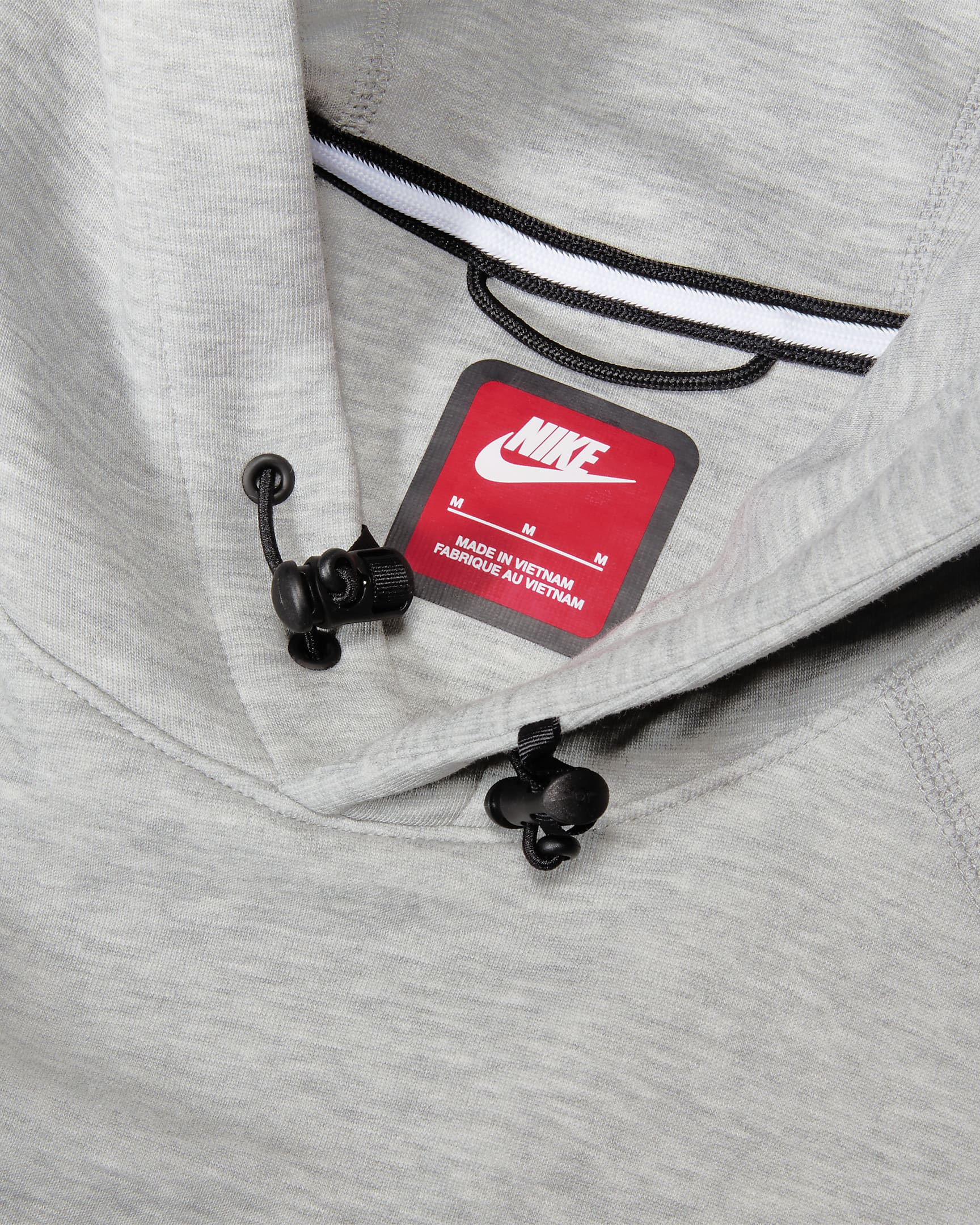 Sweat à capuche Nike Sportswear Tech Fleece pour homme - Dark Grey Heather/Noir