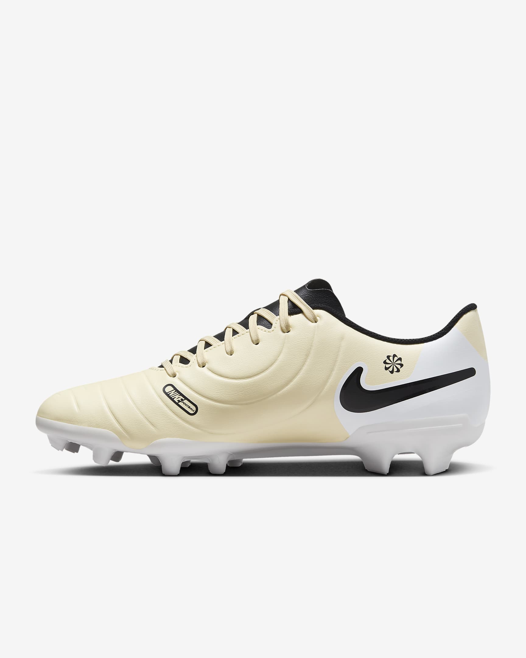 Nike Tiempo Legend 10 Club Multi-Ground Low-Top Football Boot - Lemonade/Metallic Gold Coin/Black