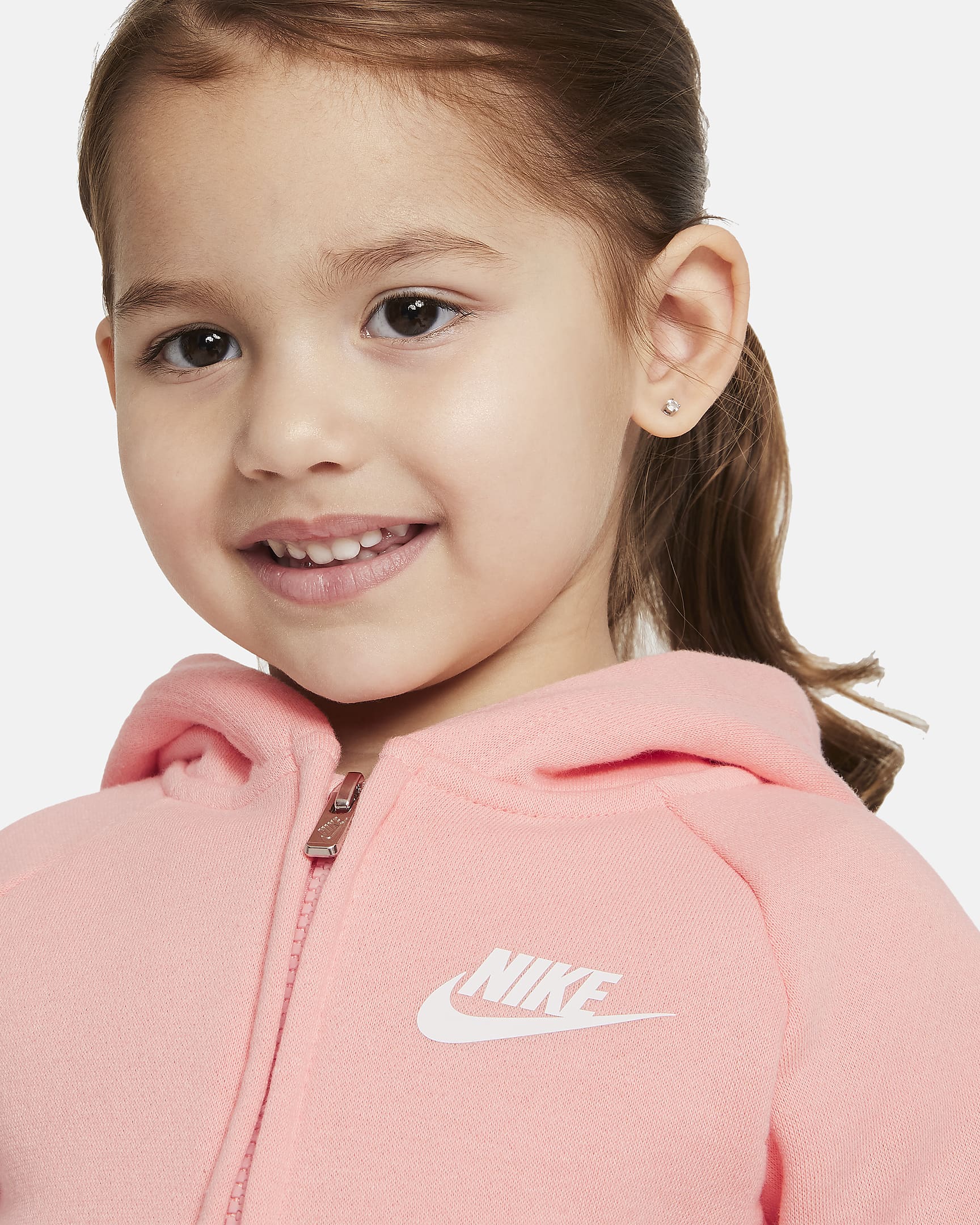 Nike Sportswear Toddler Fleece Full-Zip Hoodie. Nike.com