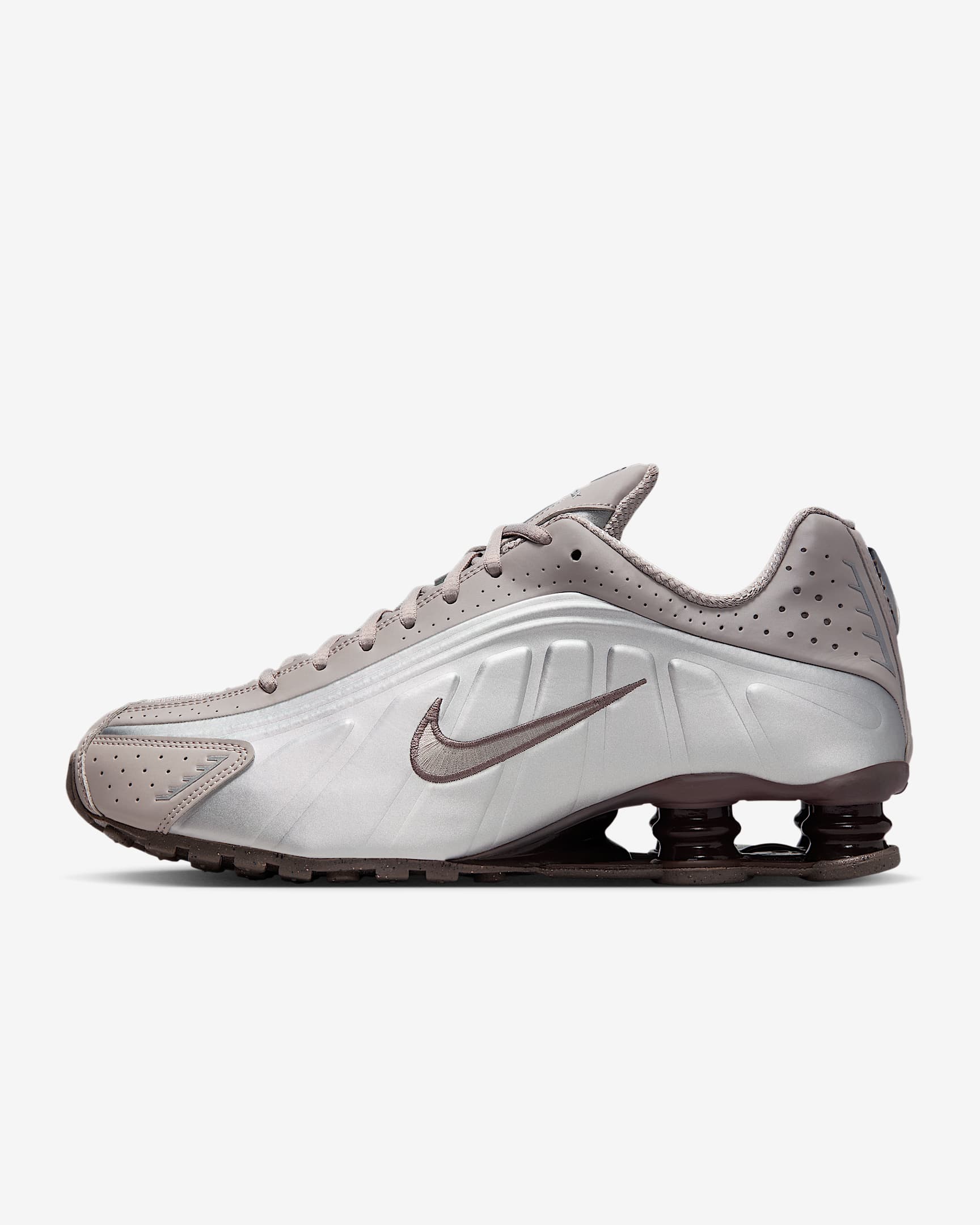 Tenis para hombre Nike Shox R4 - Cueva/Gris universitario/Marrón barroco/Cueva