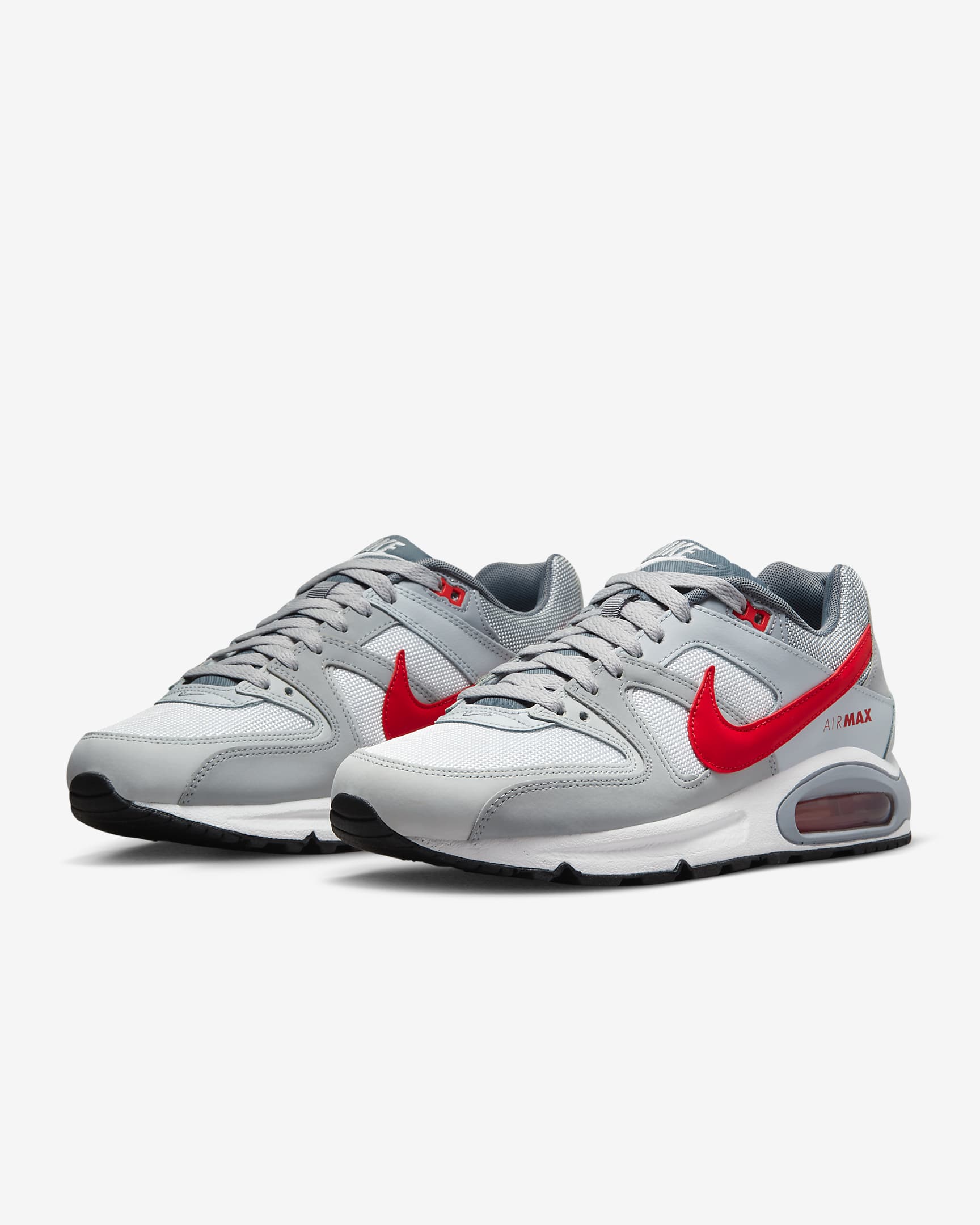 Nike Air Max Command Men's Shoes - White/Pure Platinum/Cool Grey/University Red