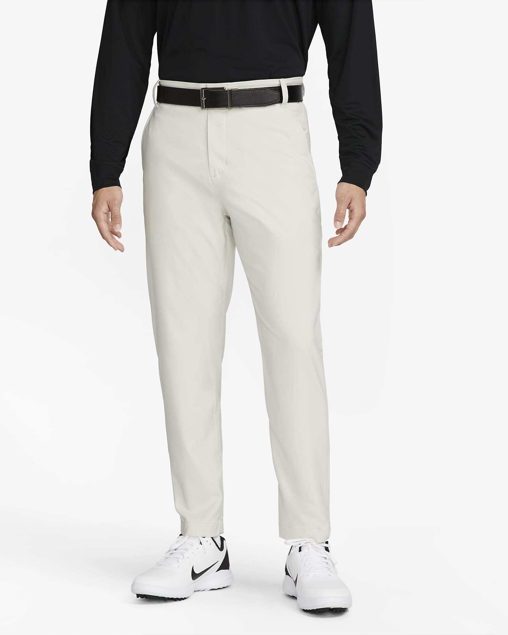 Nike Dri-FIT Victory Men's Golf Trousers - Light Bone/Black