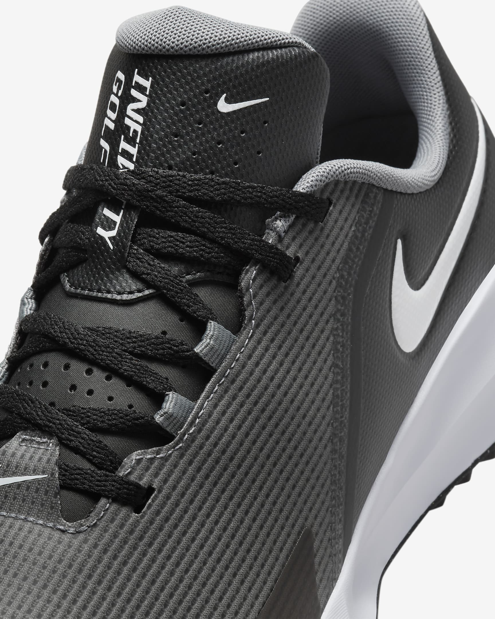 Παπούτσια γκολφ Nike Infinity G NN - Μαύρο/Smoke Grey/Λευκό