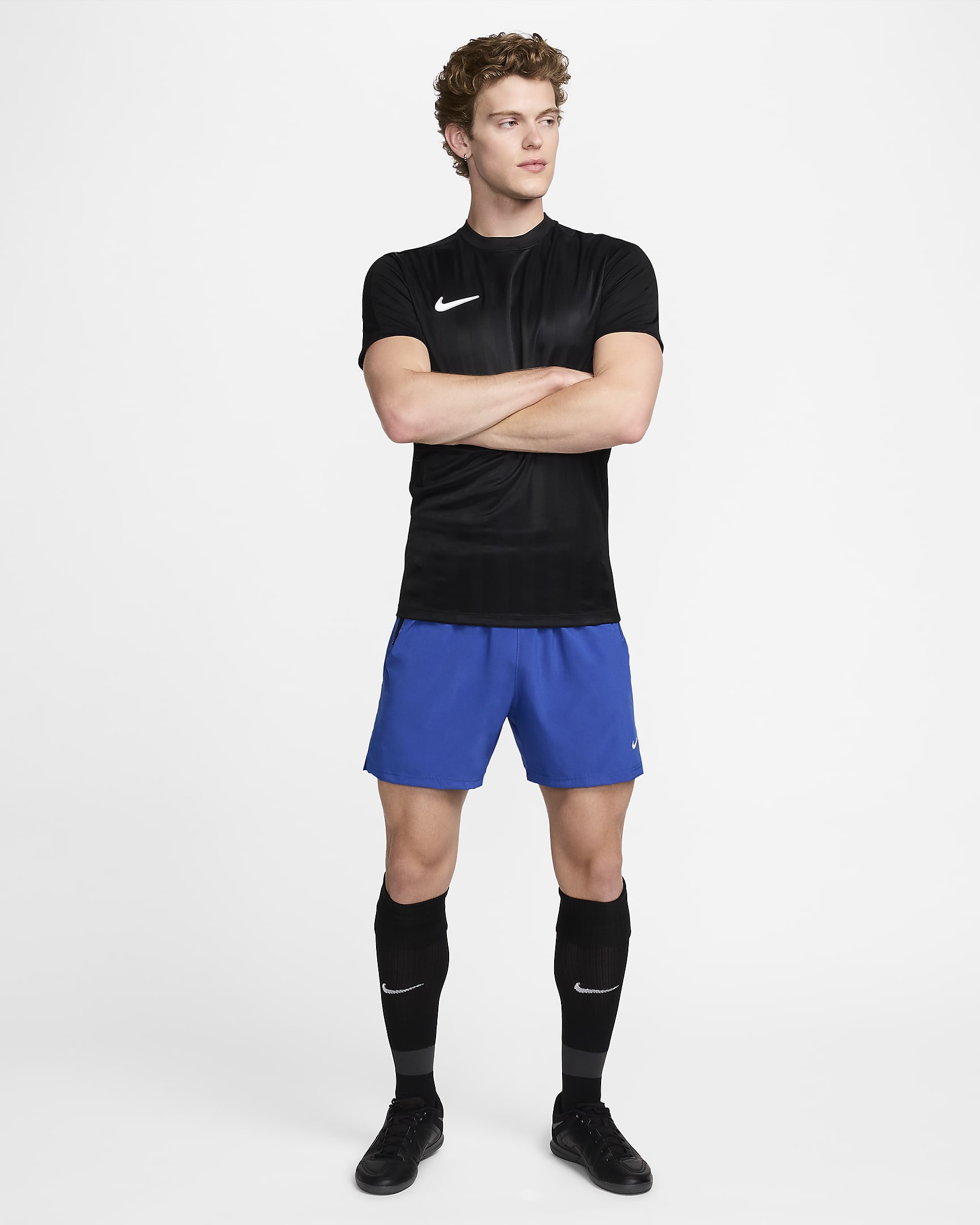 Nike Culture of Football Fußballshorts (13 cm) mit Dri-FIT-Technologie (Herren) - Game Royal/Weiß