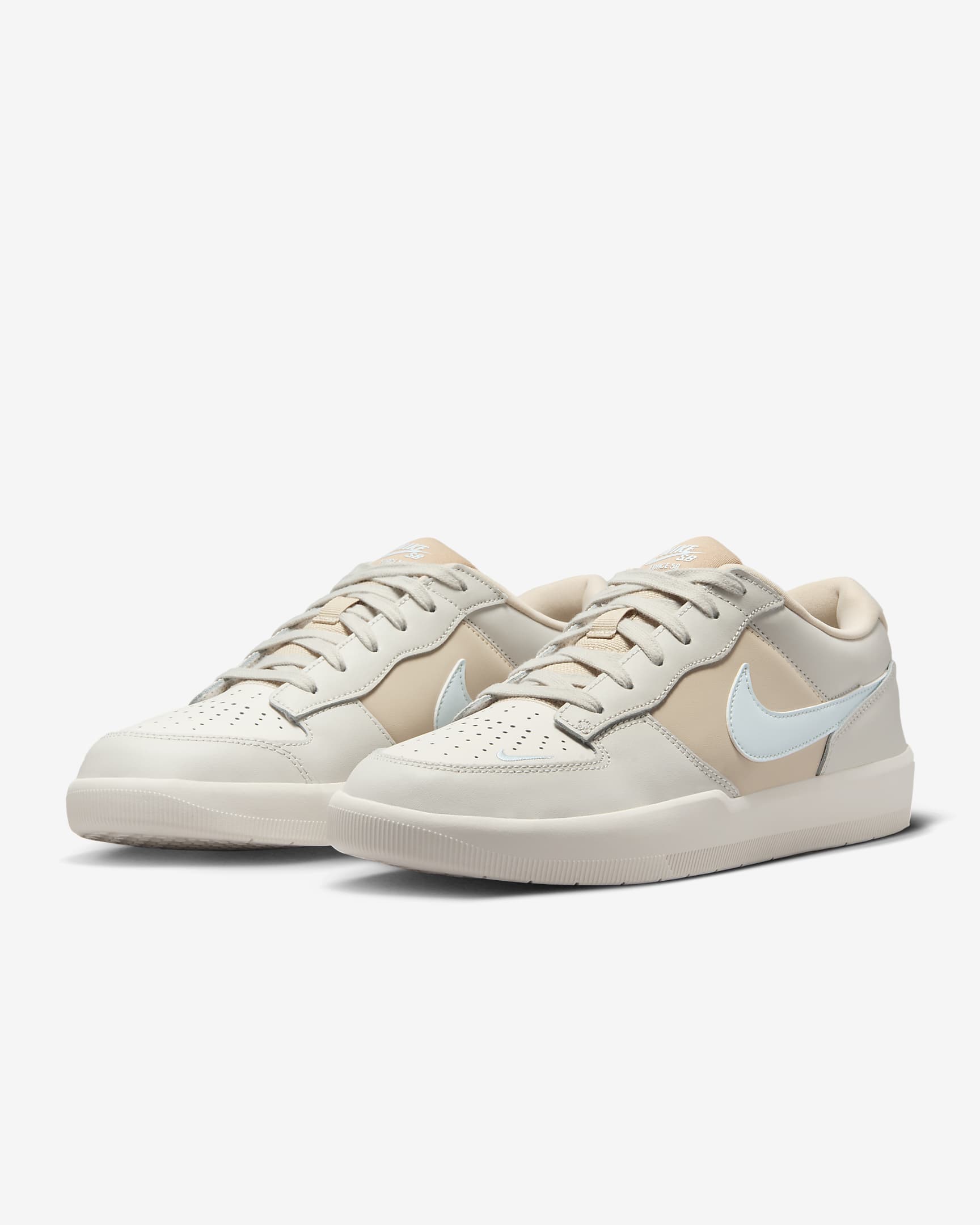 Scarpa da skateboard Nike SB Force 58 Premium - Light Bone/Sanddrift/Hemp/Glacier Blue