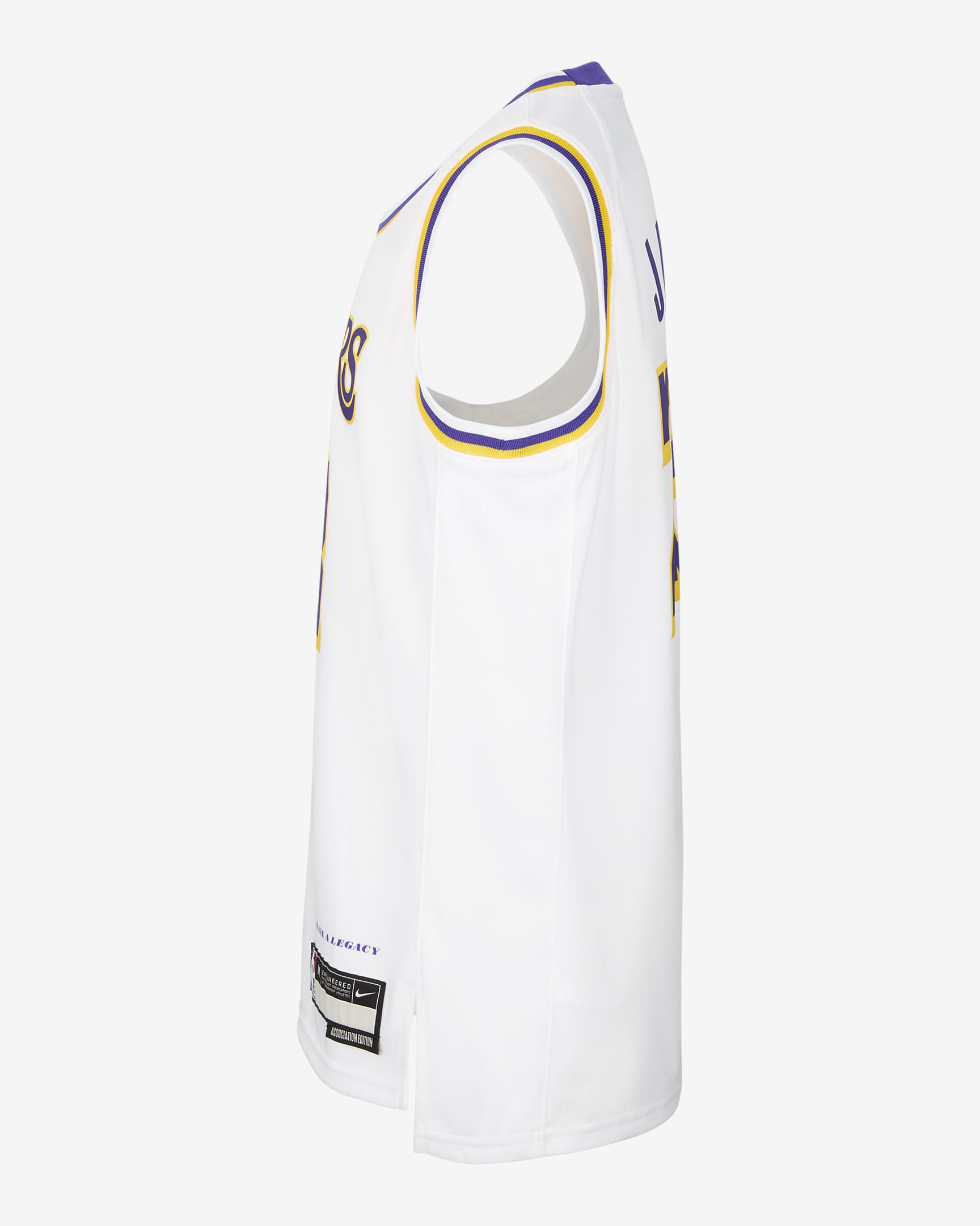 Maillot Nike Dri-FIT NBA Swingman LeBron James Los Angeles Lakers Icon Edition 2022/23 pour ado - Blanc