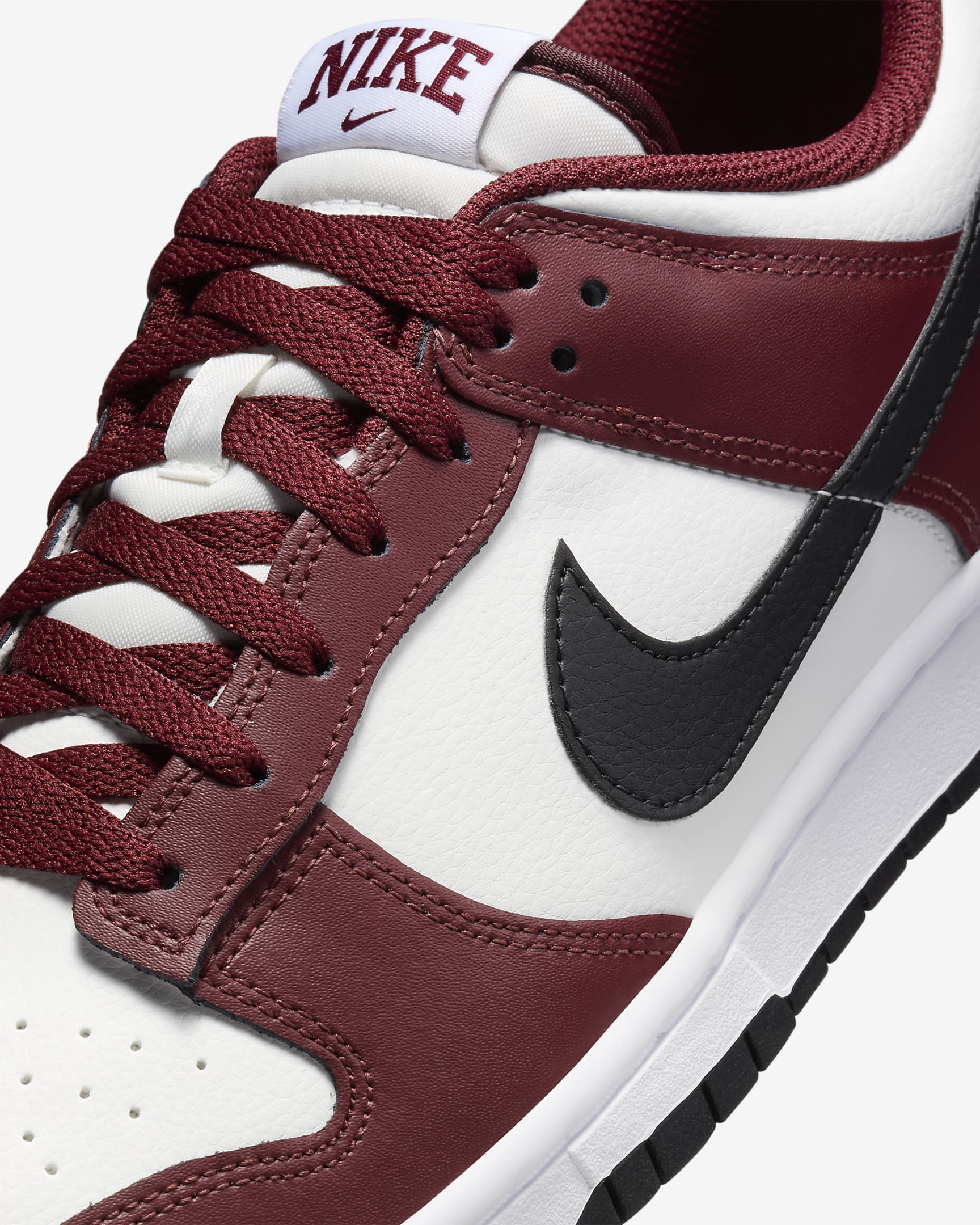 Ανδρικά παπούτσια Nike Dunk Low - Dark Team Red/Summit White/Team White/Μαύρο