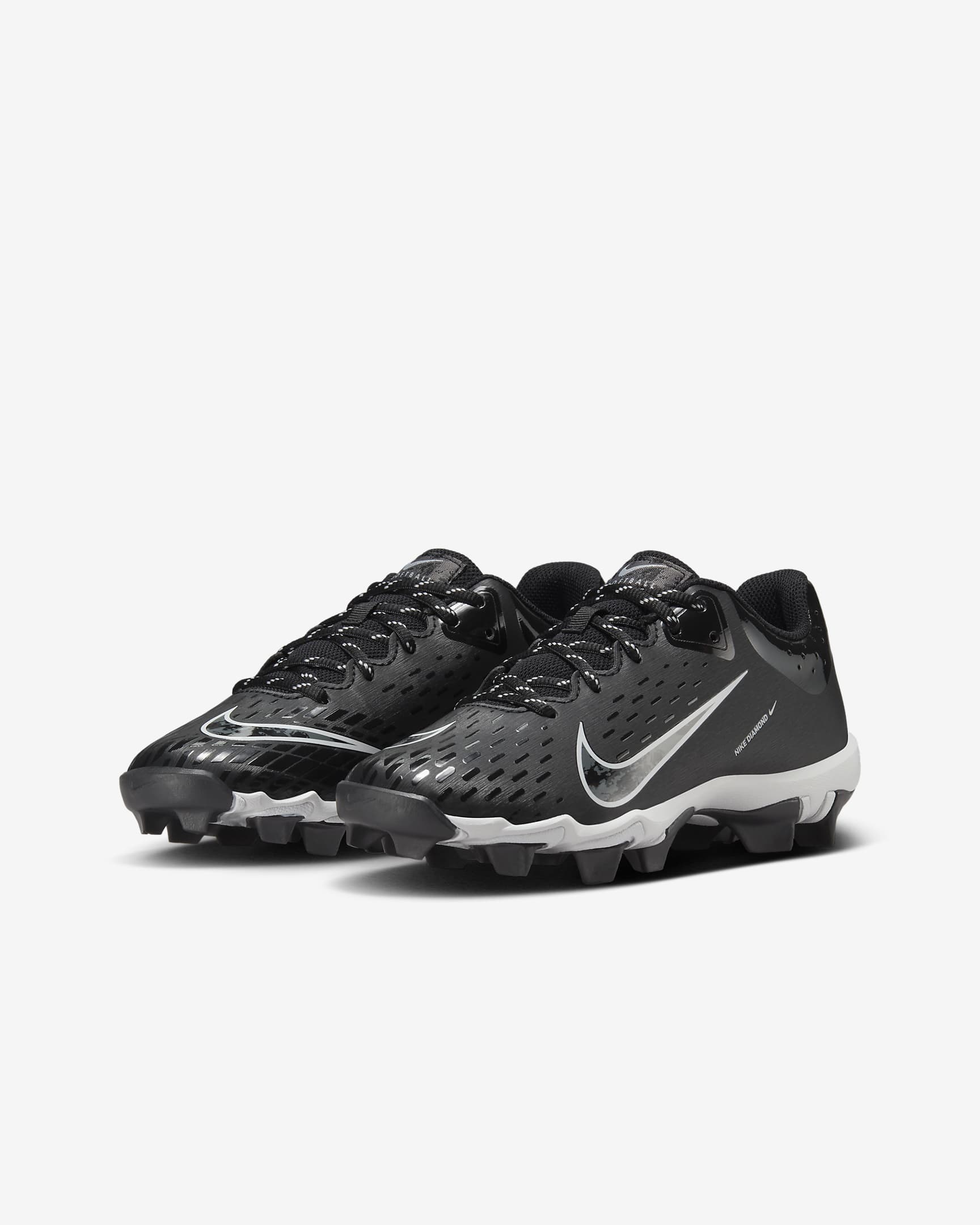 Nike Hyperdiamond 4 Keystone Big Kids' Softball Cleats.