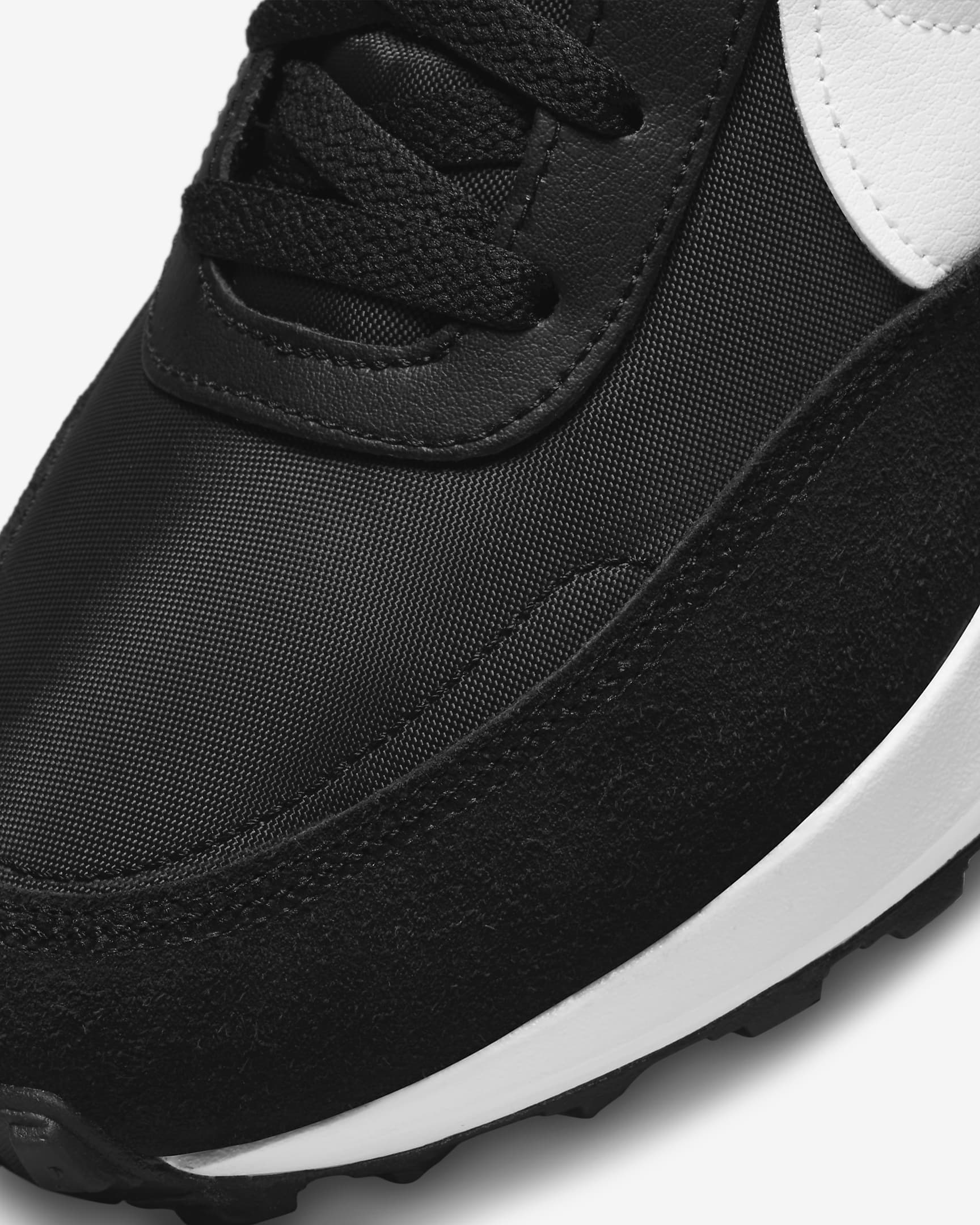 Chaussures Nike Waffle Debut pour Homme - Noir/Orange/Clear/Blanc