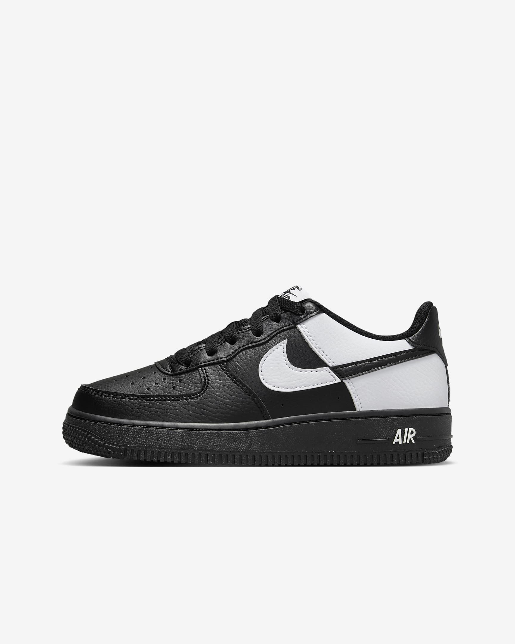 Nike Air Force 1 Next Nature kinderschoen - Zwart/Wit