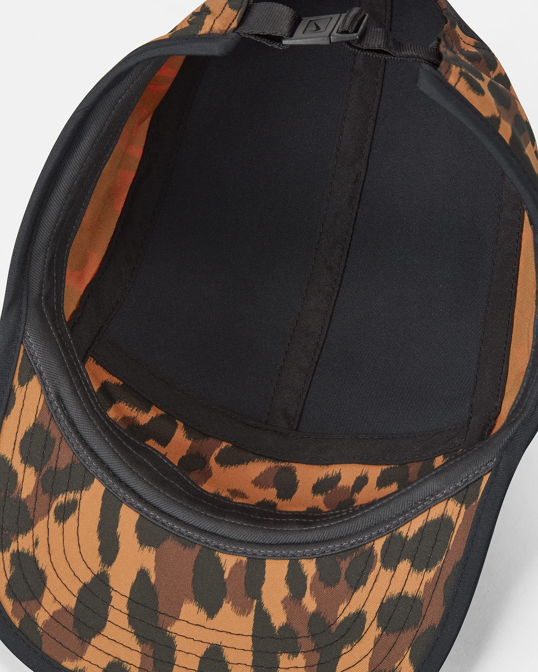 Nike Dri-FIT Fly Unstructured Flat-Bill Animal Print Cap - Monarch/Cacao Wow/Black/Black