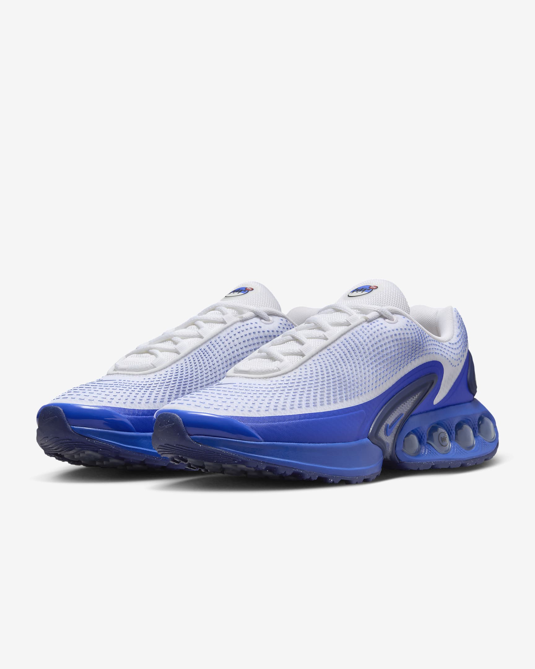 Nike Air Max Dn Shoes - White/Blue Void/Racer Blue