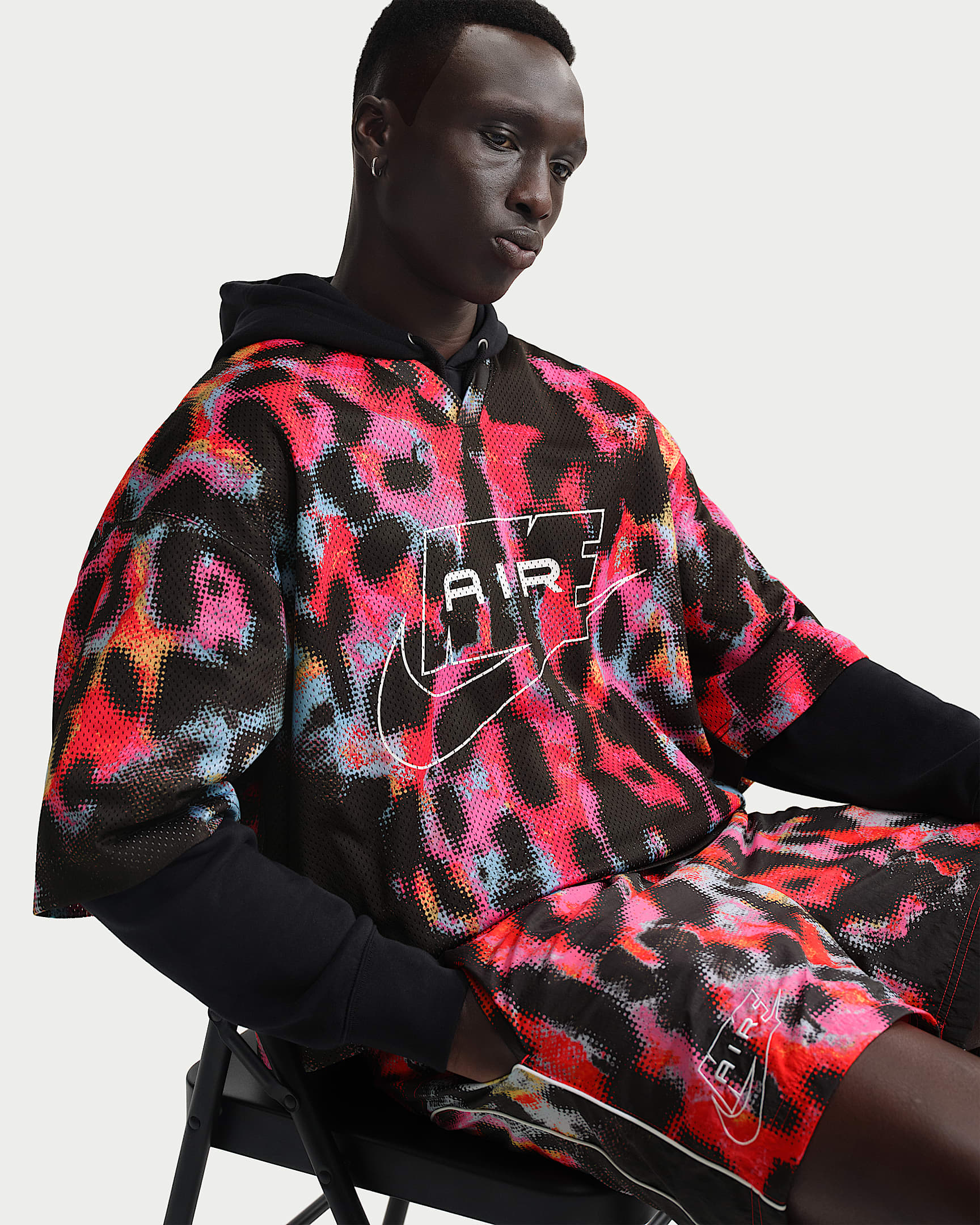 Jersey Nike Air para hombre - Carmesí claro