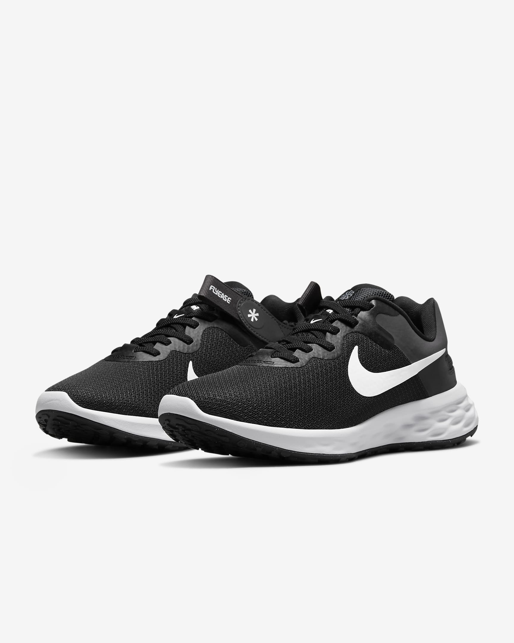 Nike Revolution 6 FlyEase Women's Easy On/Off Road Running Shoes. Nike LU