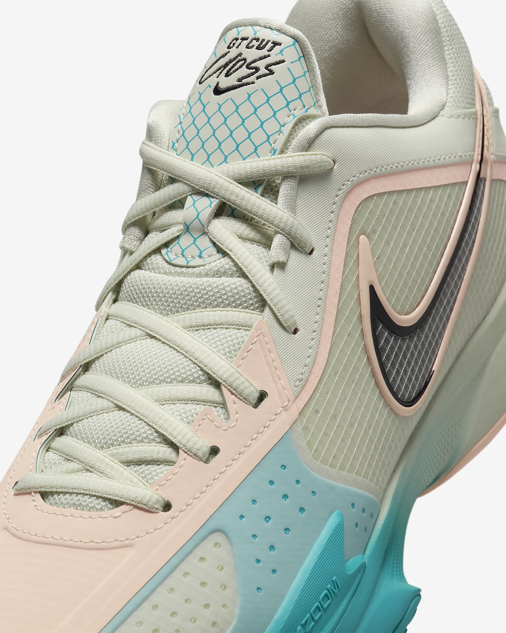 Nike G.T. Cut Cross Basketball Shoes - Sea Glass/Dusty Cactus/Black/Crimson Tint