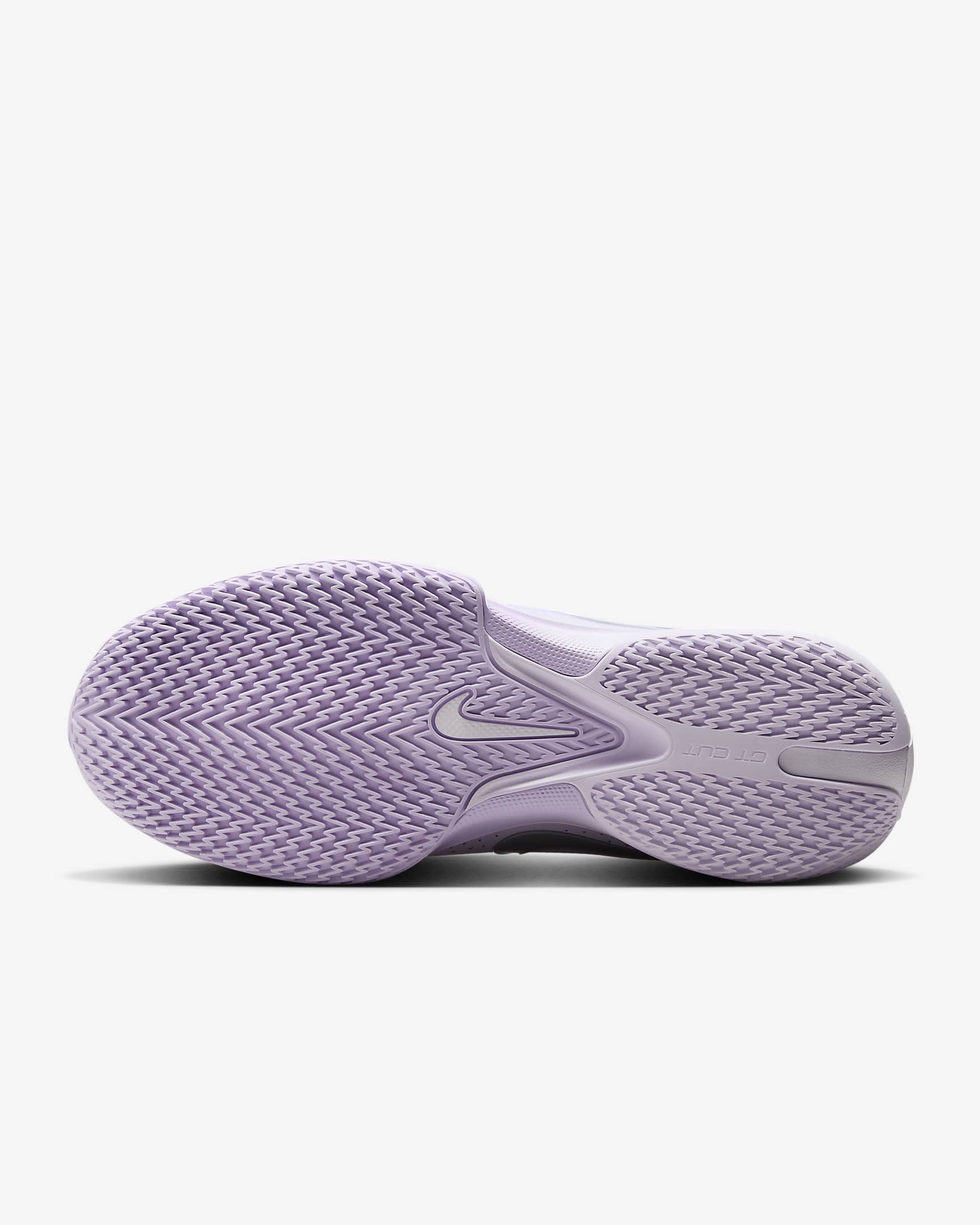 Nike G.T. Cut Cross basketbalschoenen - Wit/Barely Grape/Pink Foam/Light Smoke Grey