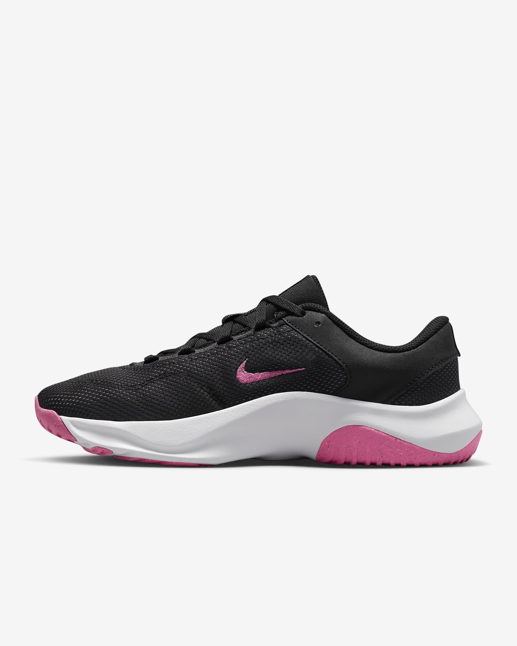 Nike Legend Essential 3 Next Nature Women's Workout Shoes - Black/Particle Grey/Dark Smoke Grey/Pinksicle