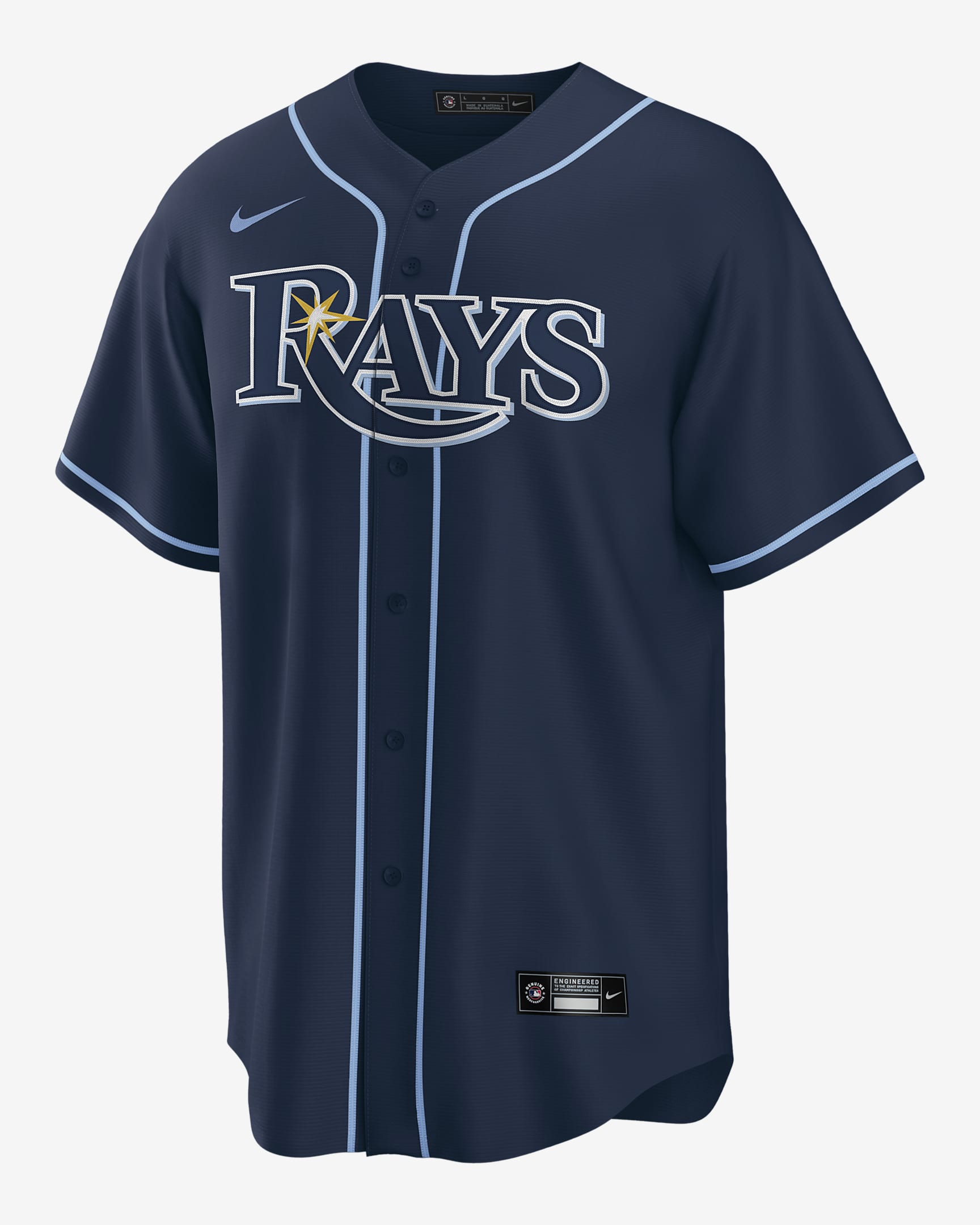 Camiseta de béisbol Replica para hombre MLB Tampa Bay Rays. Nike.com