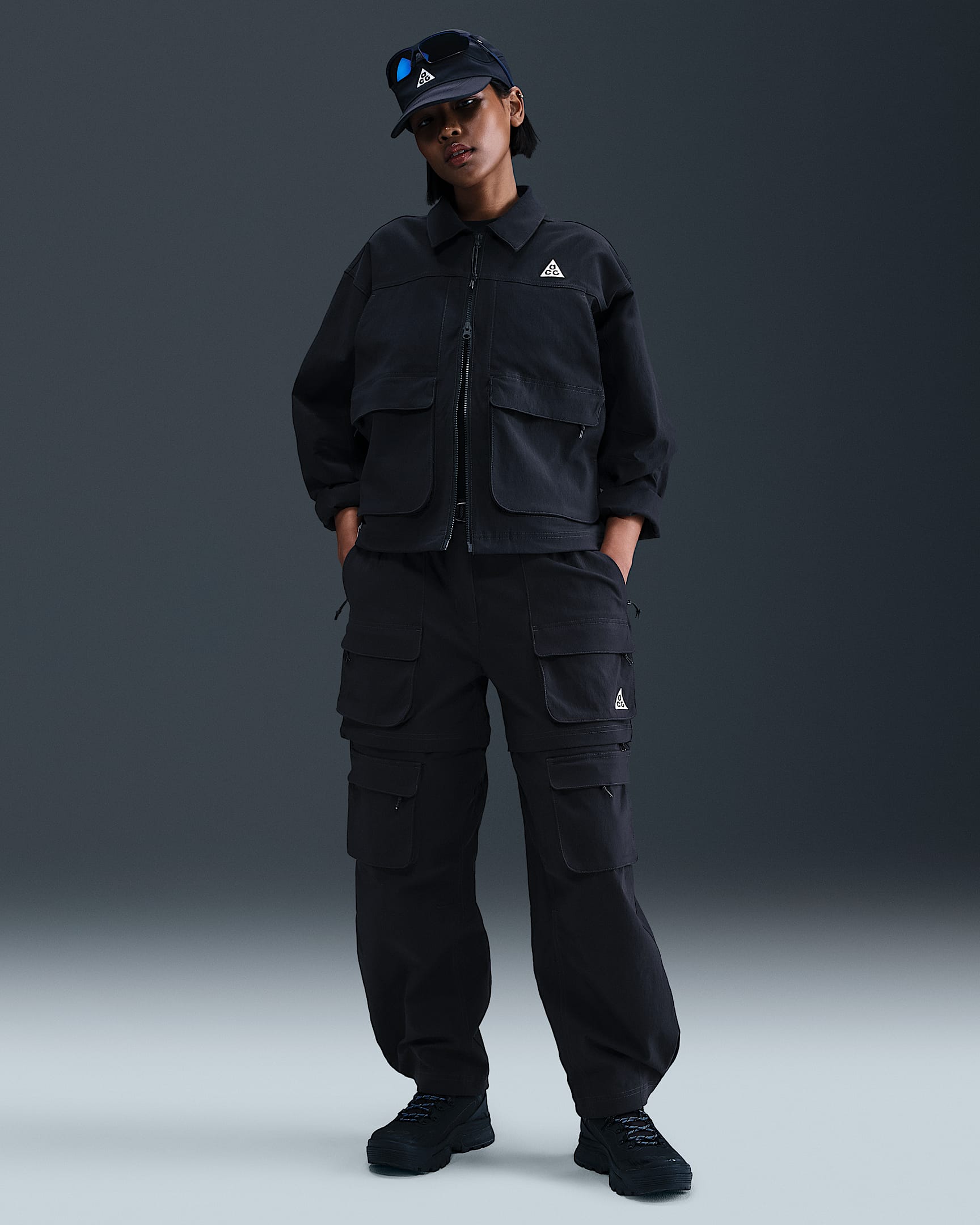 Nike ACG "Smith Summit" Women's Zip-off Pants - Black/Anthracite/Cool Grey/Summit White