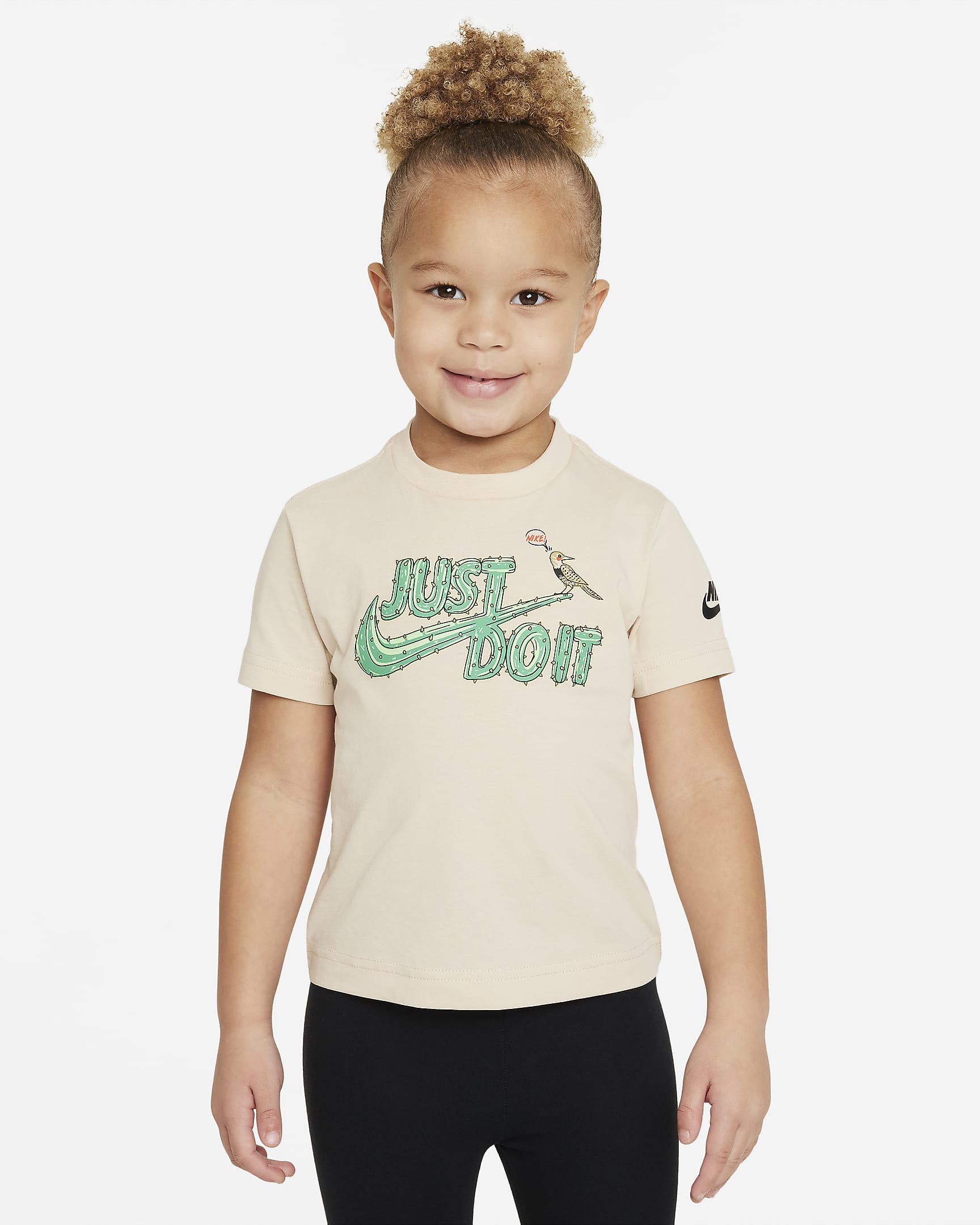 Nike Toddler Oversized Graphic T-Shirt - Sanddrift