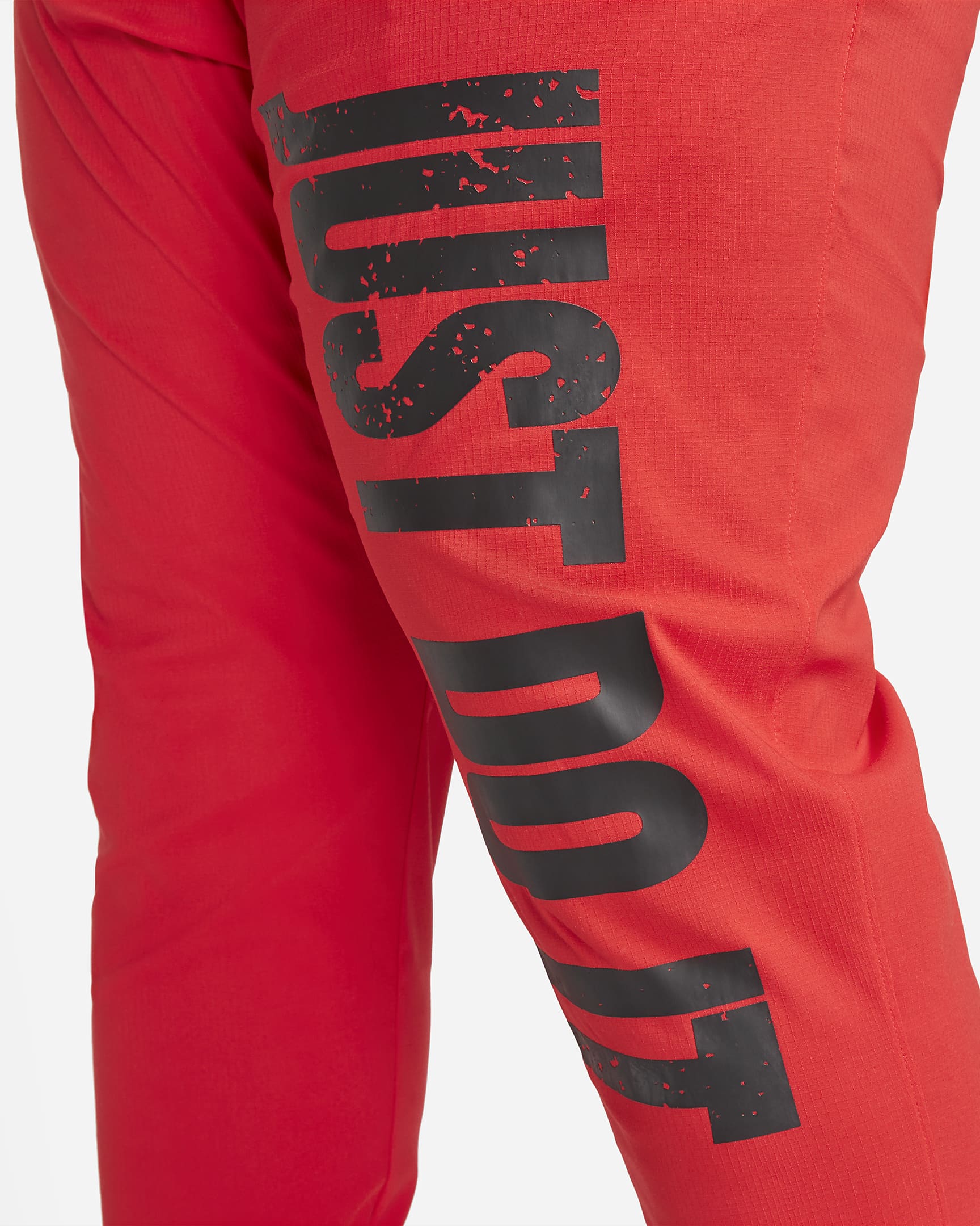 Pants de básquetbol de tejido Woven para hombre Nike DNA - Rojo universitario/Negro