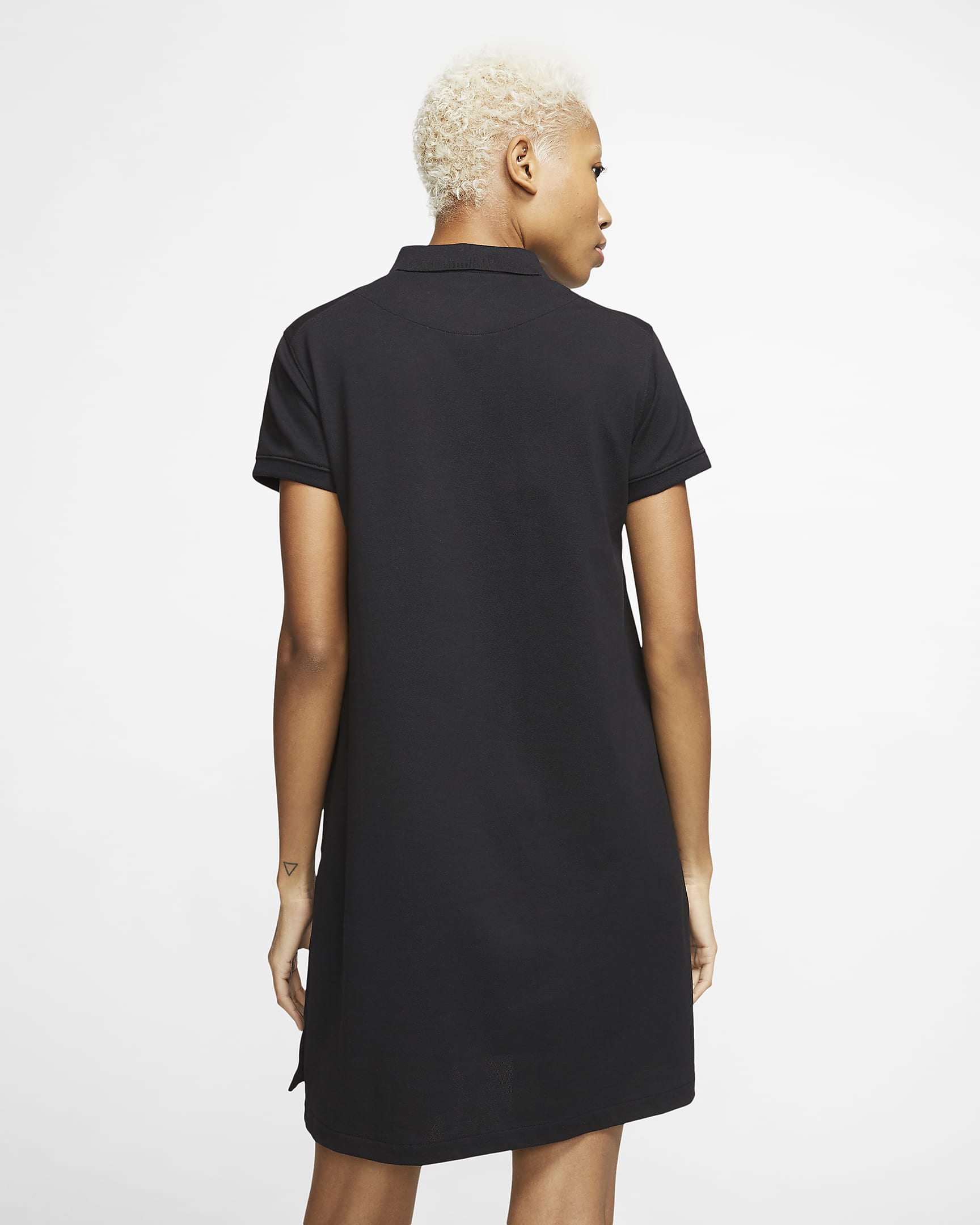 Robe Nike Polo pour Femme - Noir/Noir