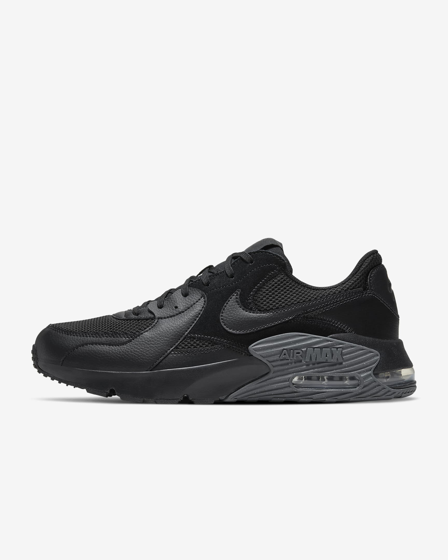 Nike Air Max Excee Herenschoen - Zwart/Dark Grey/Zwart