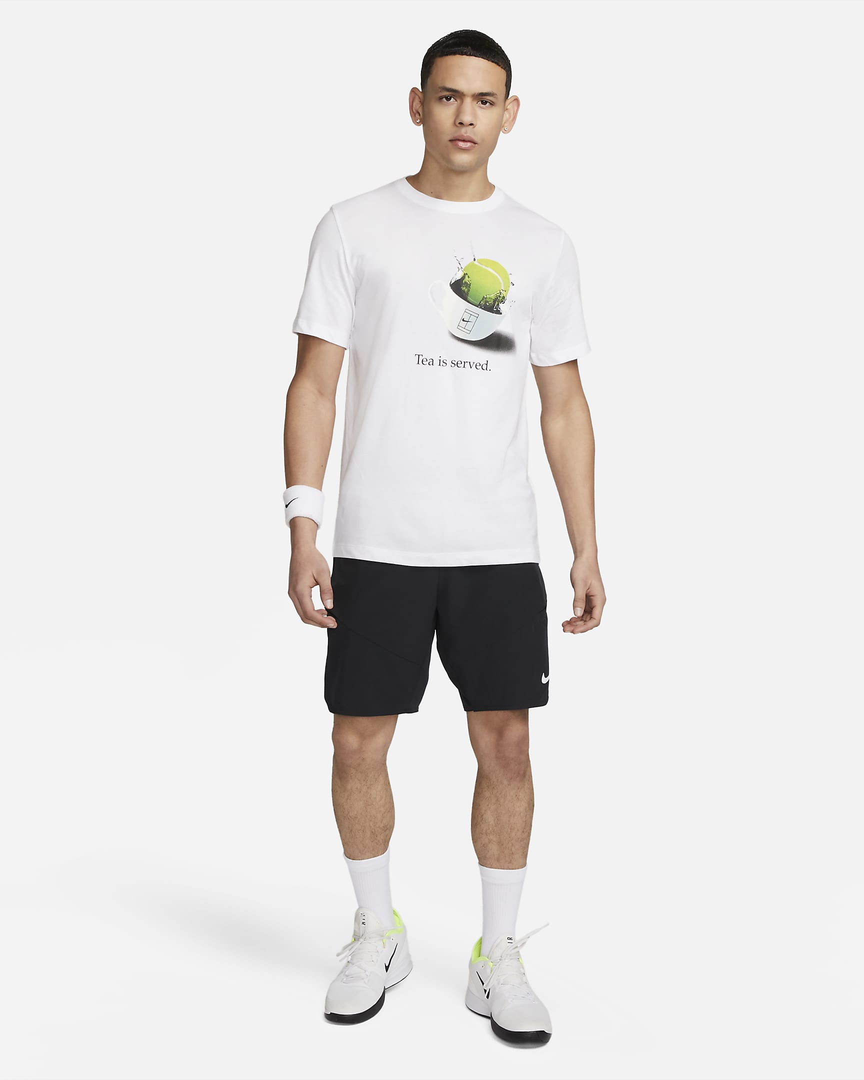 NikeCourt DriFIT Men's Tennis TShirt. Nike UK