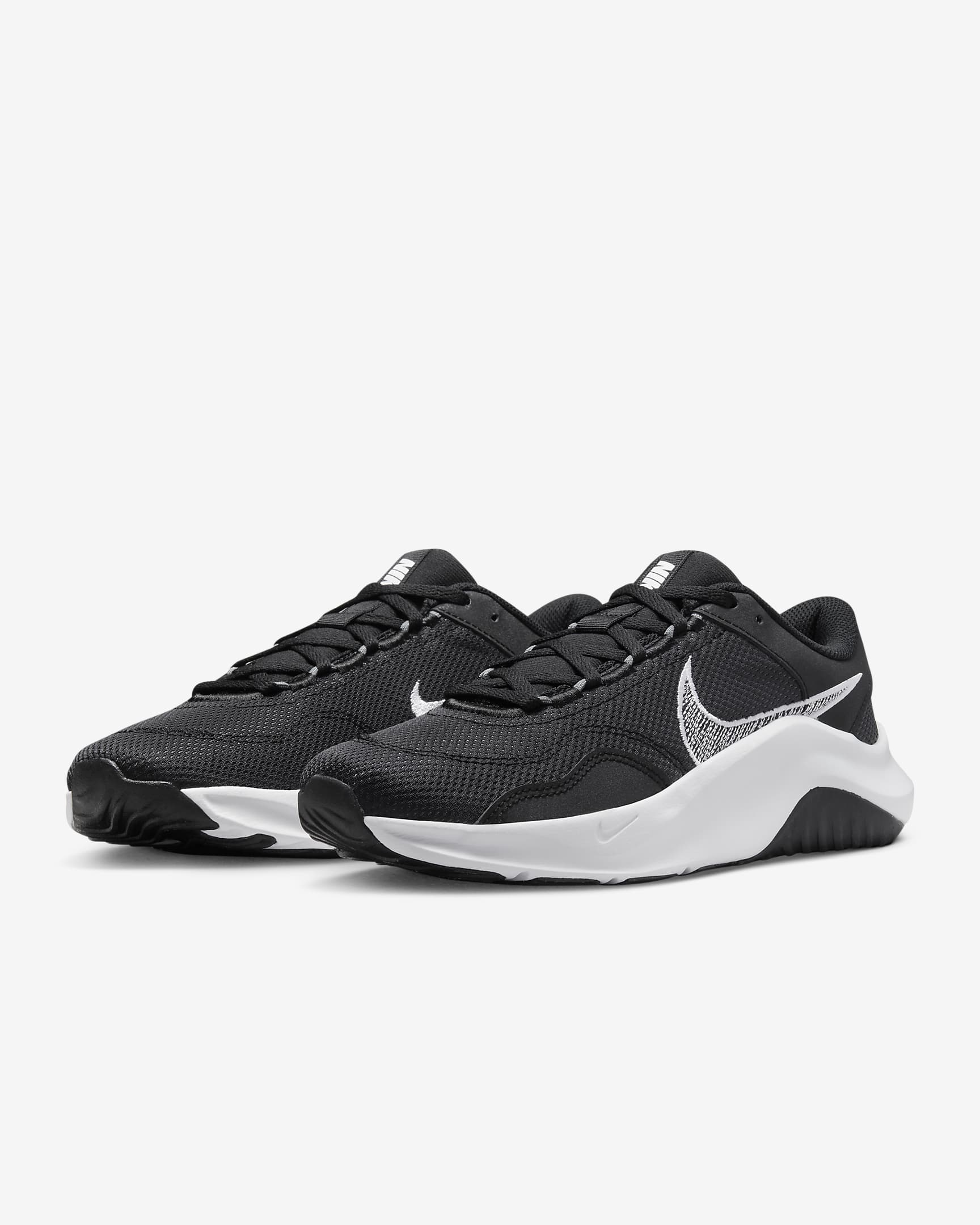 Sapatilhas de treino Nike Legend Essential 3 Next Nature para mulher - Preto/Cinzento Iron/Branco