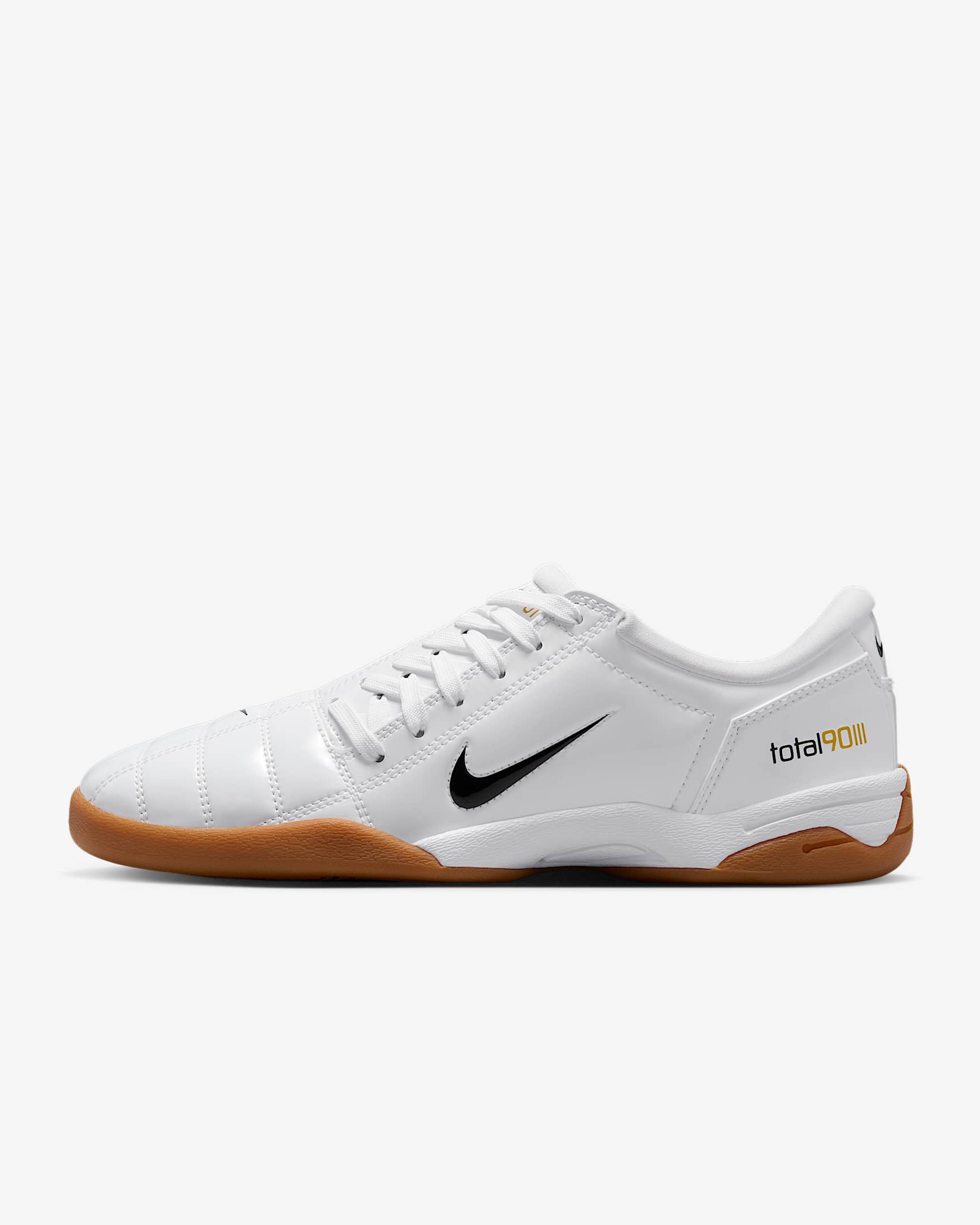 Nike Total 90 Women's Shoes - White/White/Metallic Gold/Black