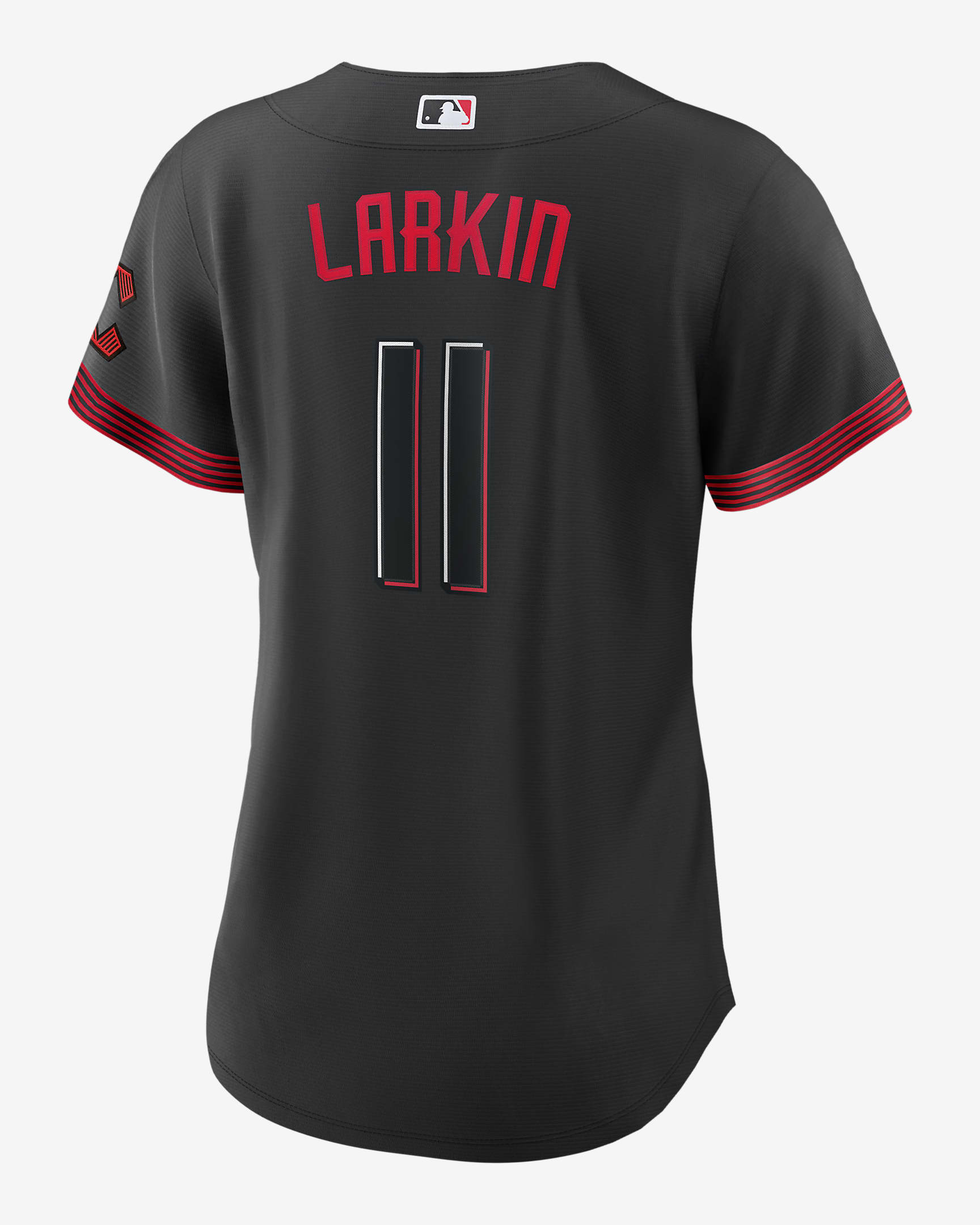MLB Cincinnati Reds City Connect (Barry Larkin) Women\'s Replica ...