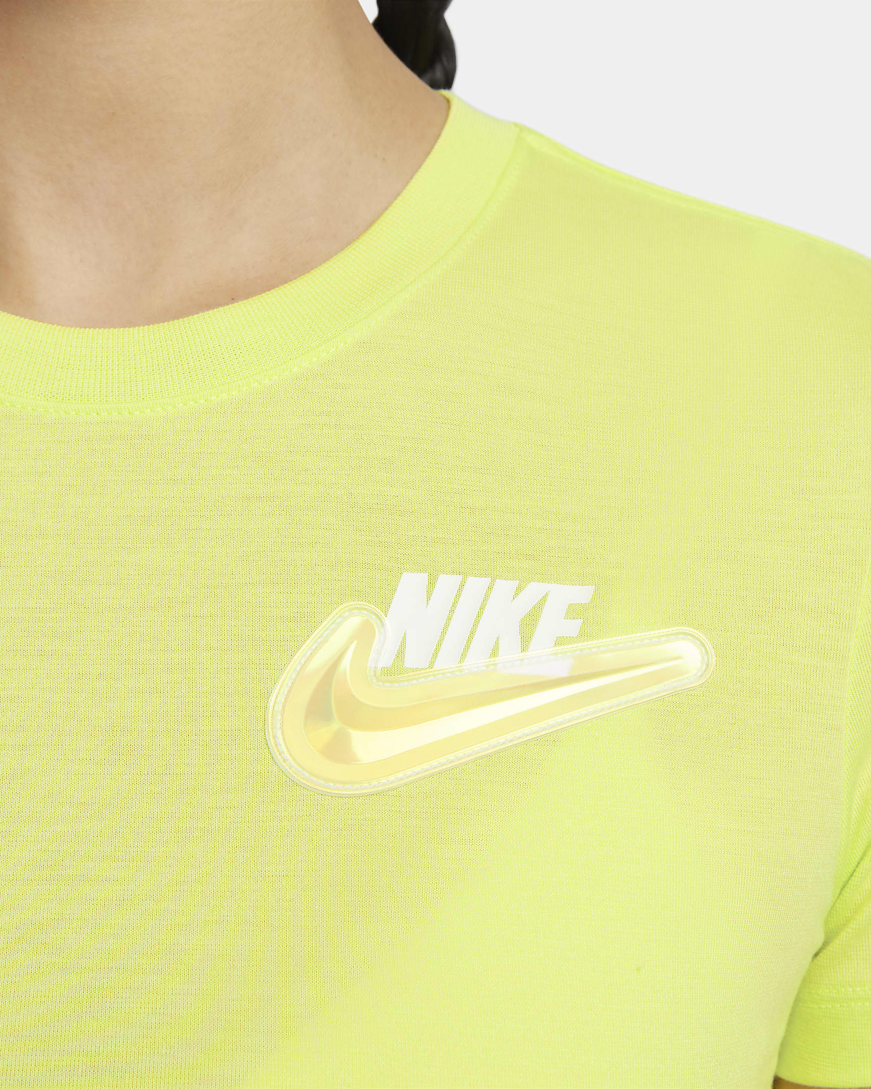 Nike Sportswear Women's Slim Crop T-Shirt. Nike ID