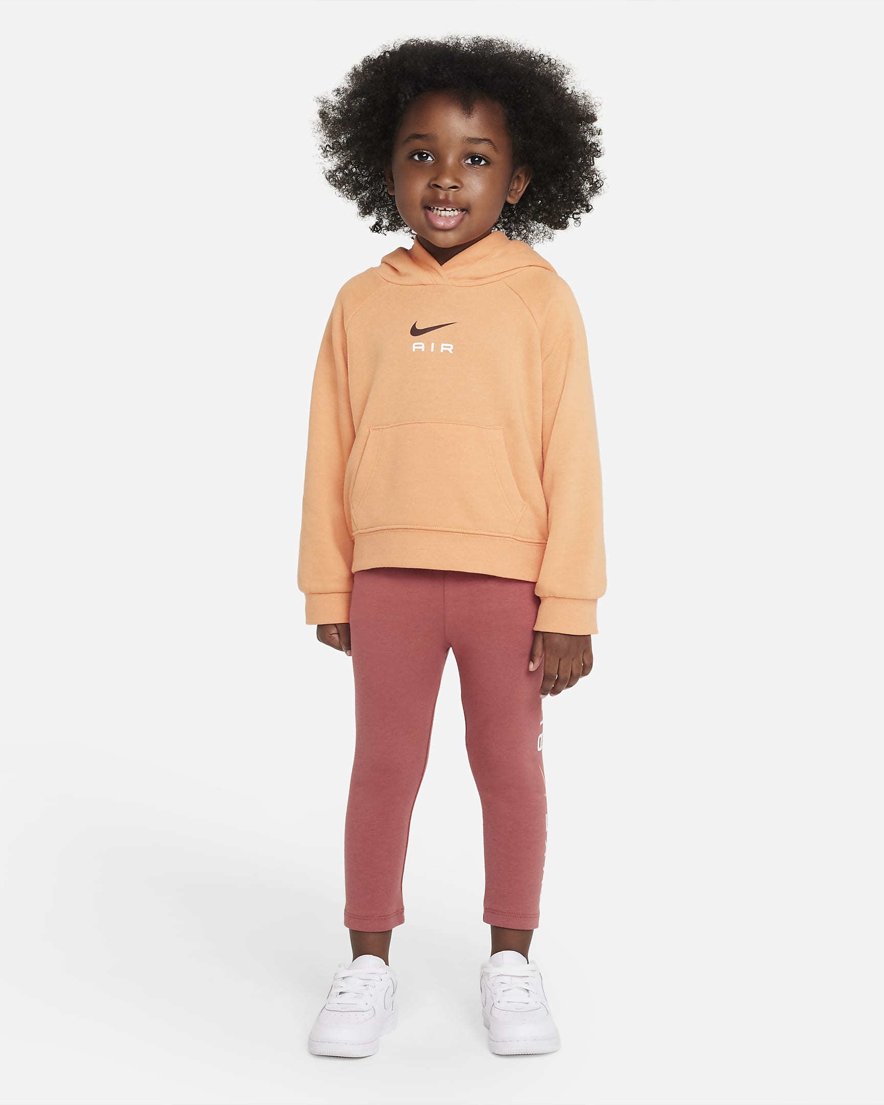 Nike Toddler Air Hoodie and Leggings Set.