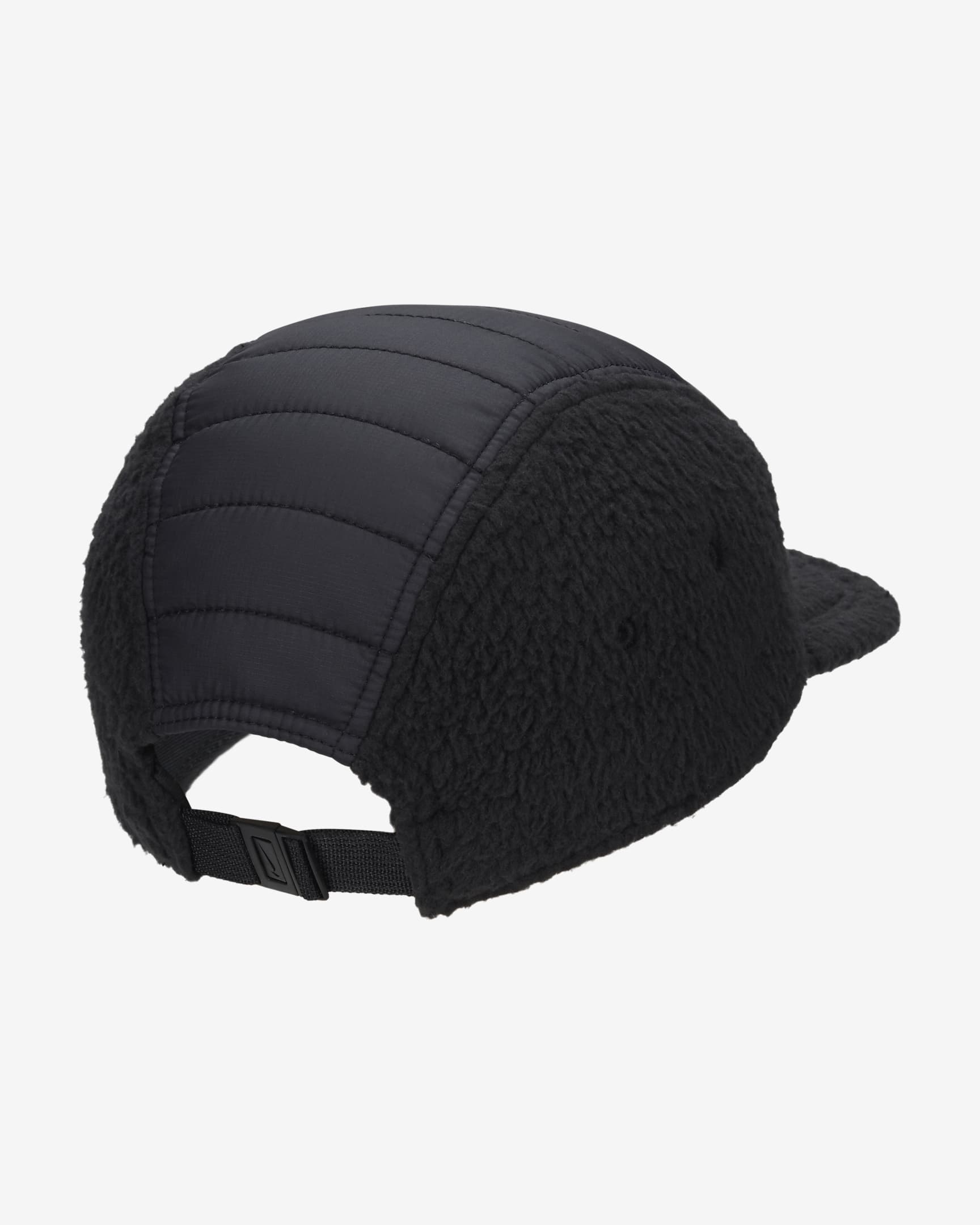 Casquette souple cinq empiècements à visière plate Nike Fly Cap - Noir