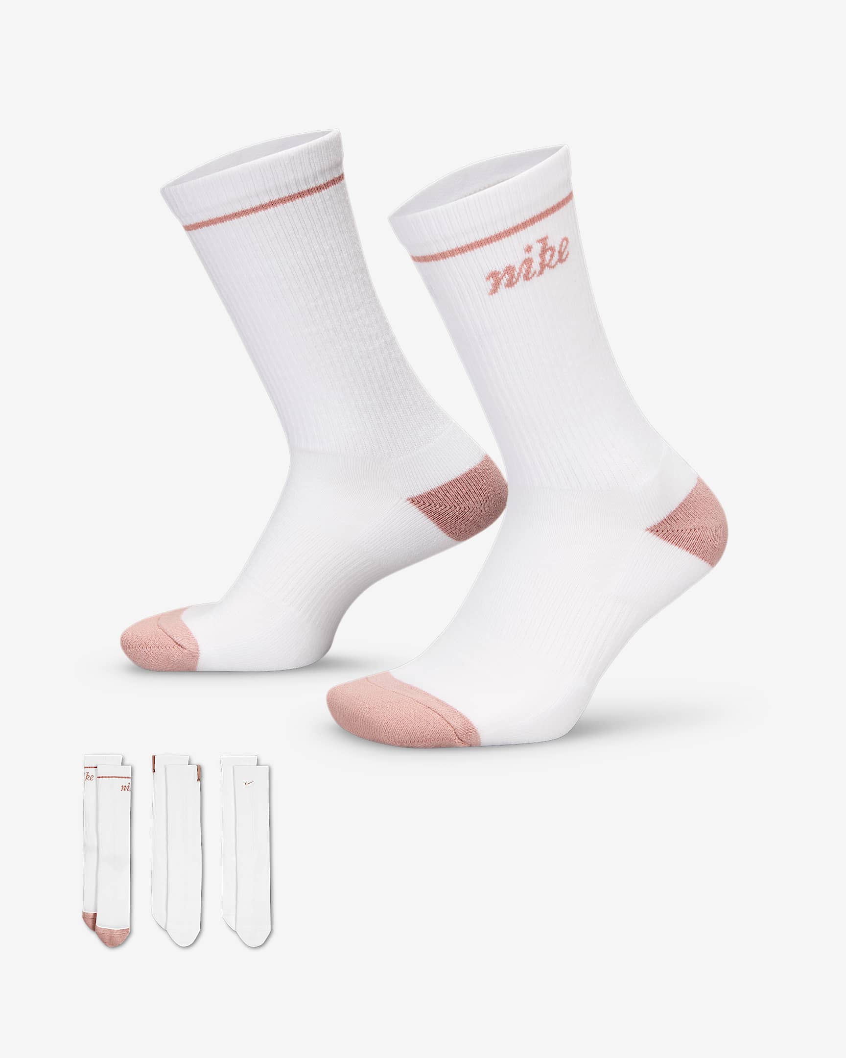 Calcetas (3 pares) Nike Everyday Plus Cushioned - Multicolor