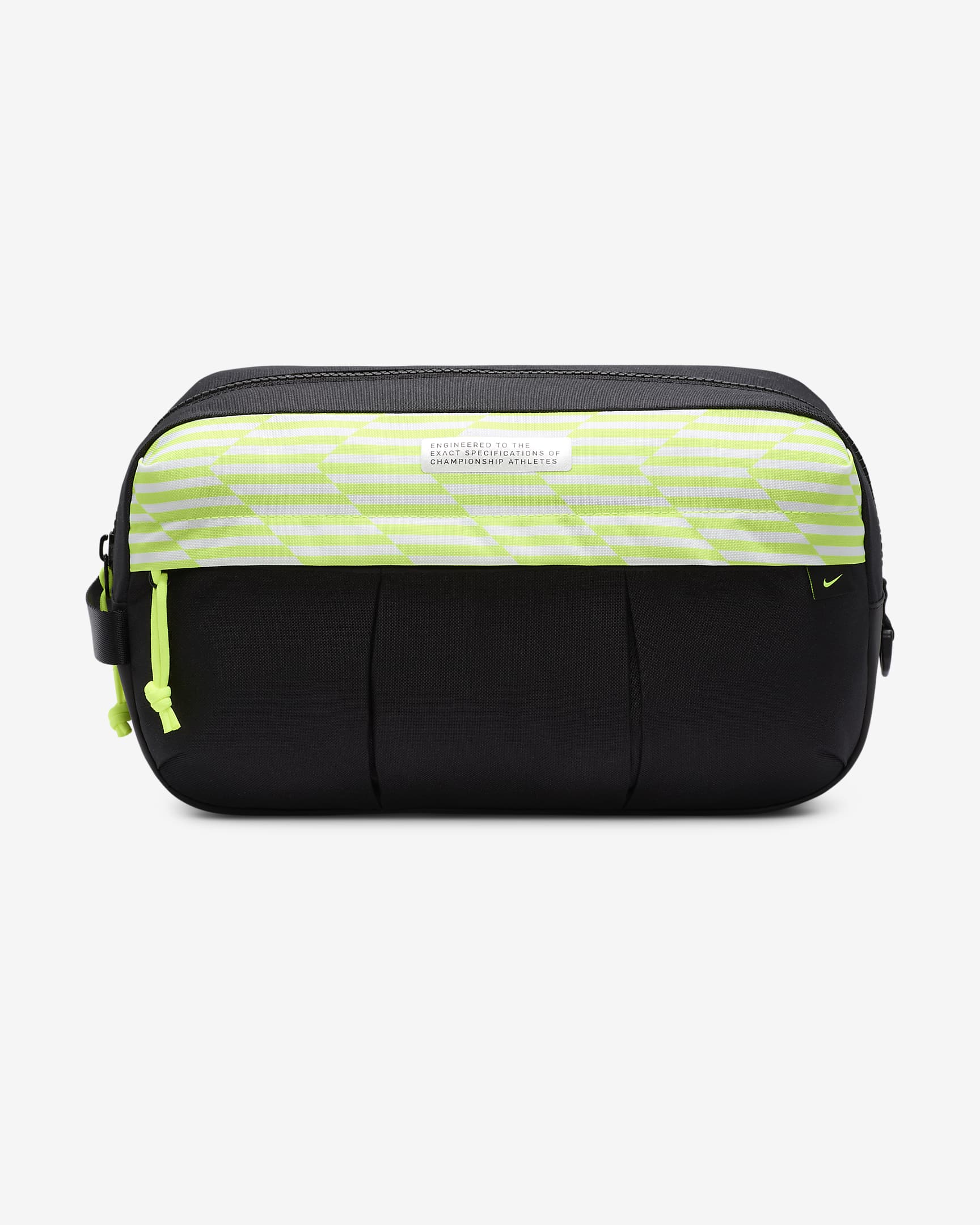 Nike Academy Football Shoe Bag - Black/Volt/Black