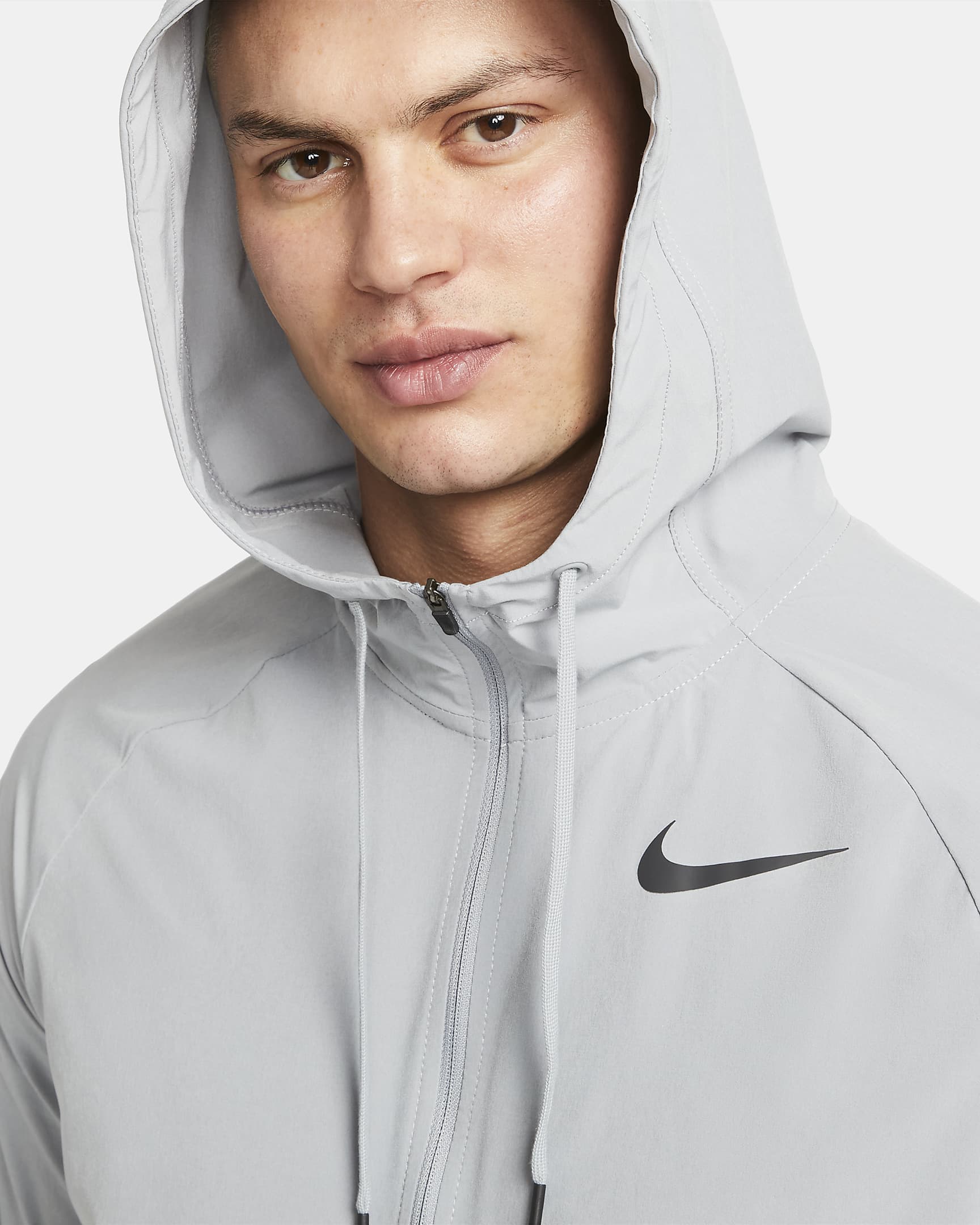 Nike Pro Dri-FIT Flex Vent Max Men's Full-Zip Hooded Training Jacket ...